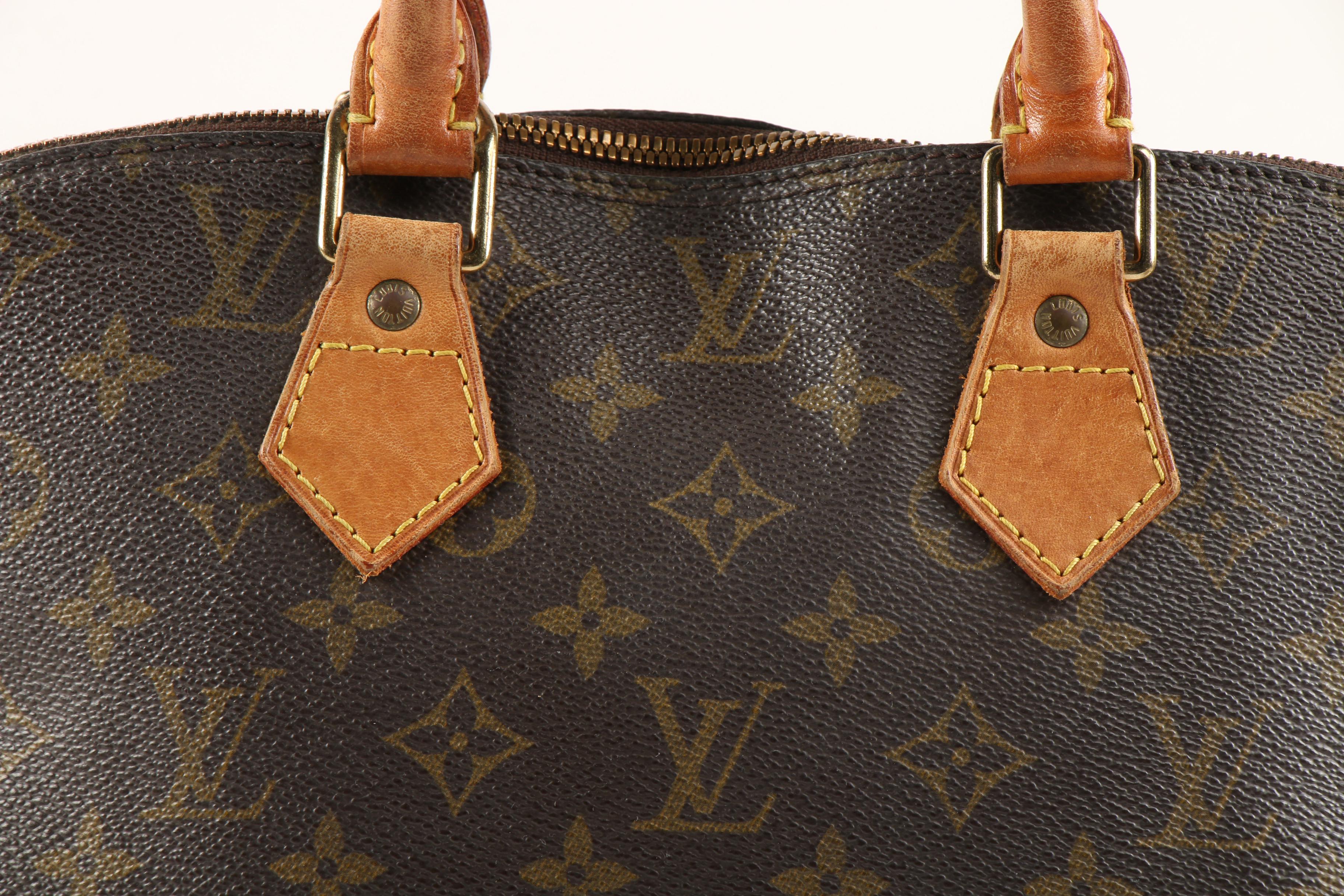 Louis Vuitton Alma PM Satchel in Monogram Canvas and Leather