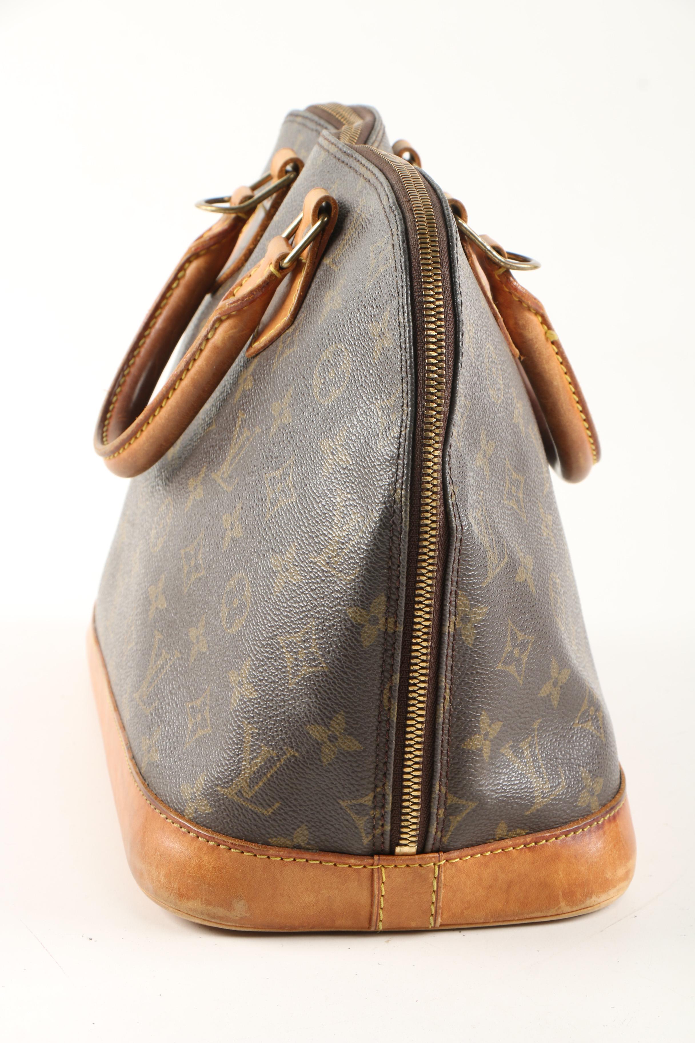 Louis Vuitton Alma PM Satchel in Monogram Canvas and Leather