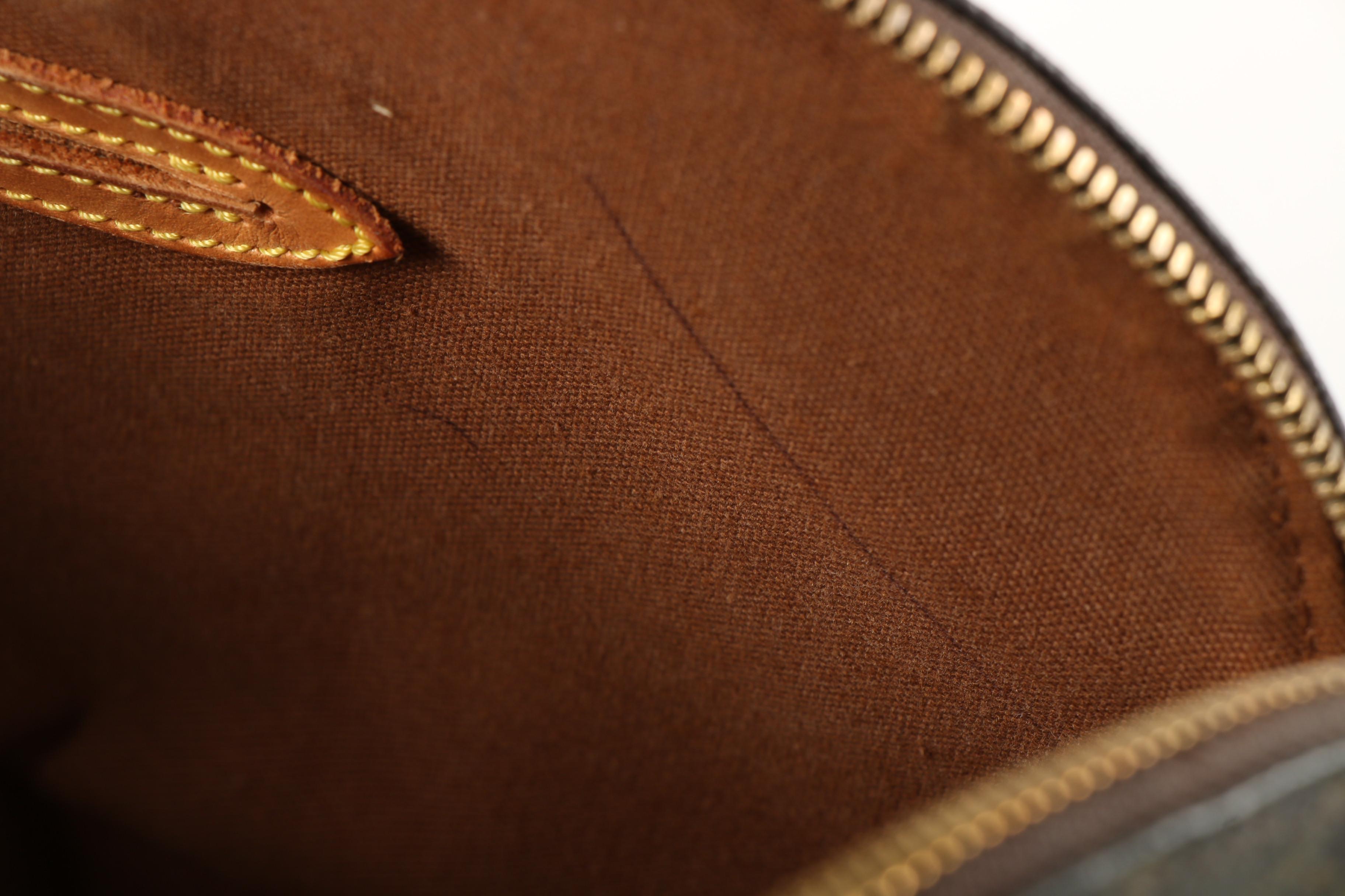 Louis Vuitton Alma PM Satchel in Monogram Canvas and Leather