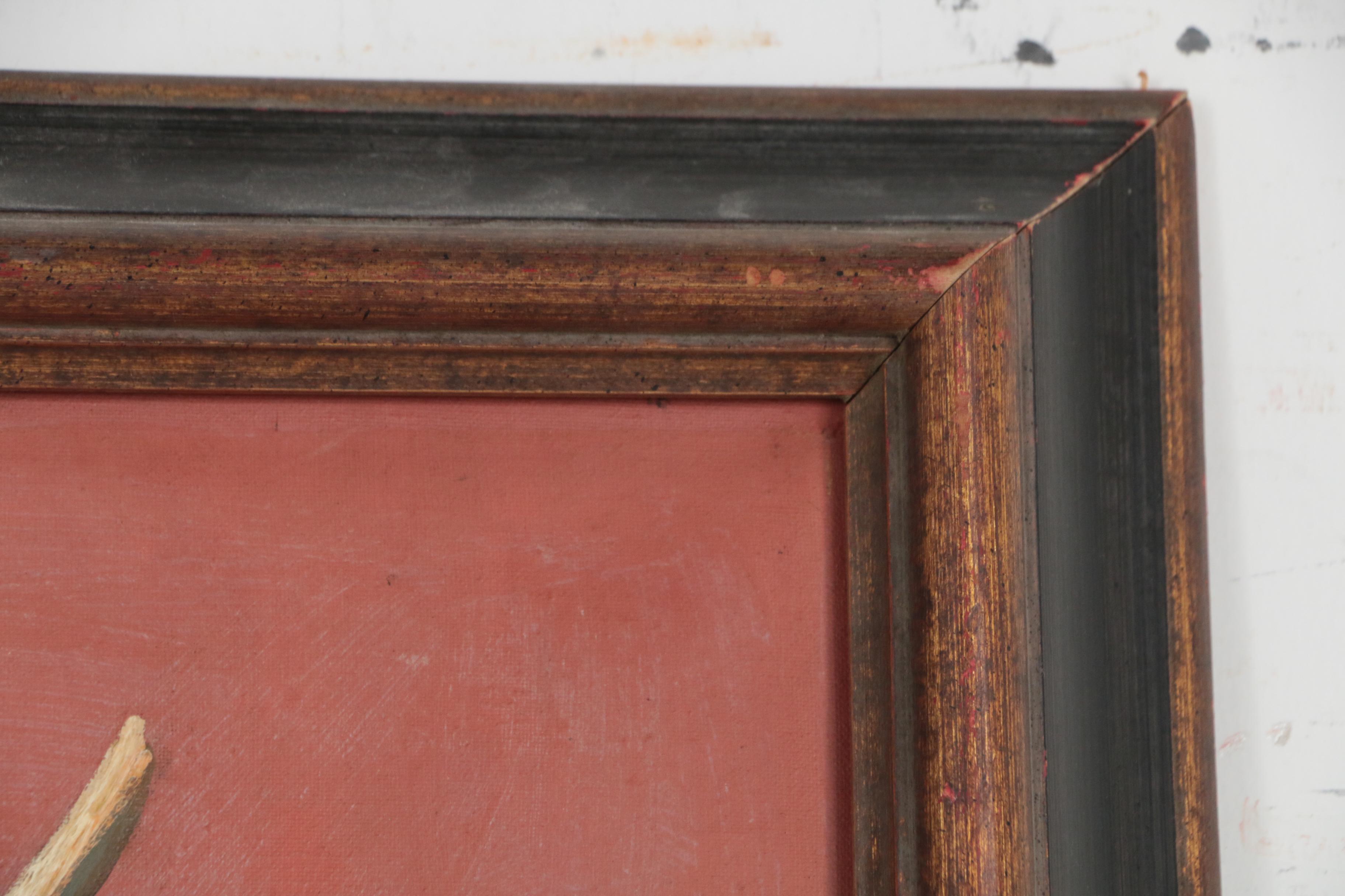 Curt Frankenstein Surrealist Oil Painting "The Silent Messenger"