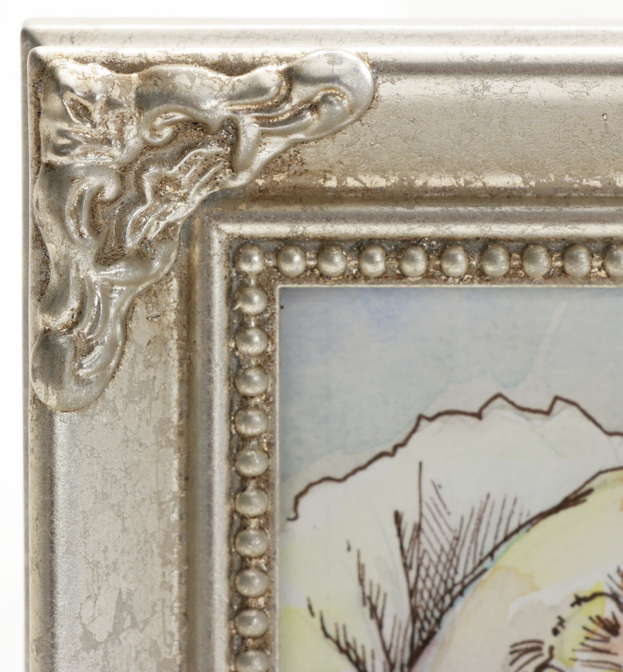 Chicken Anthropomorphic Portrait Watercolor Paintings