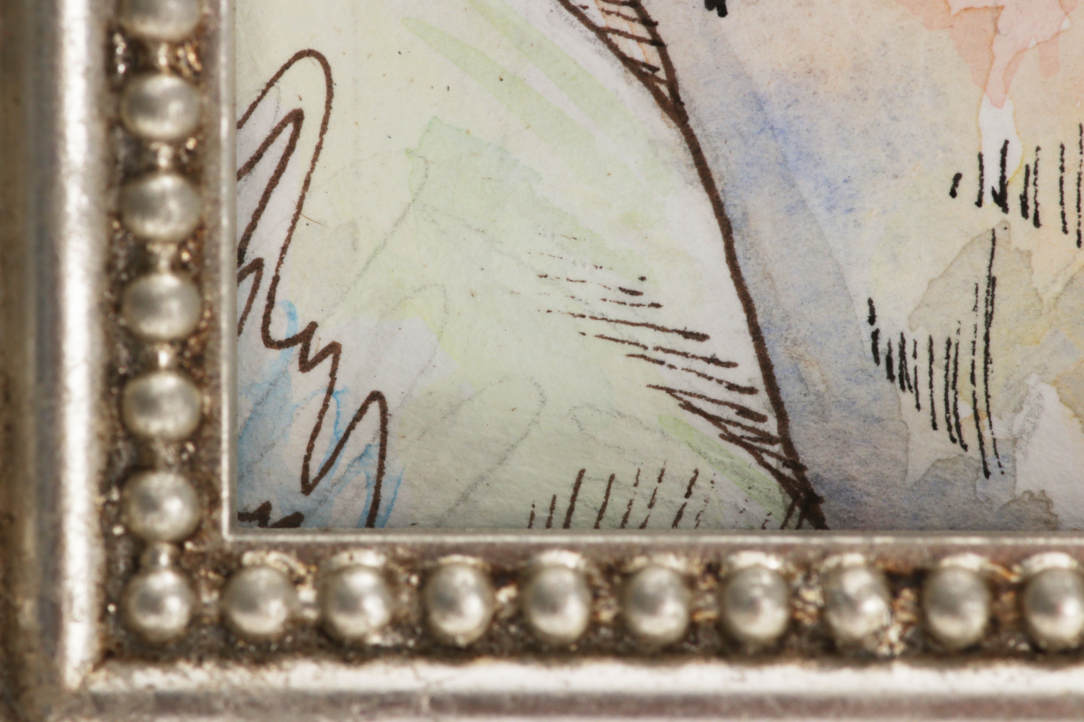 Chicken Anthropomorphic Portrait Watercolor Paintings