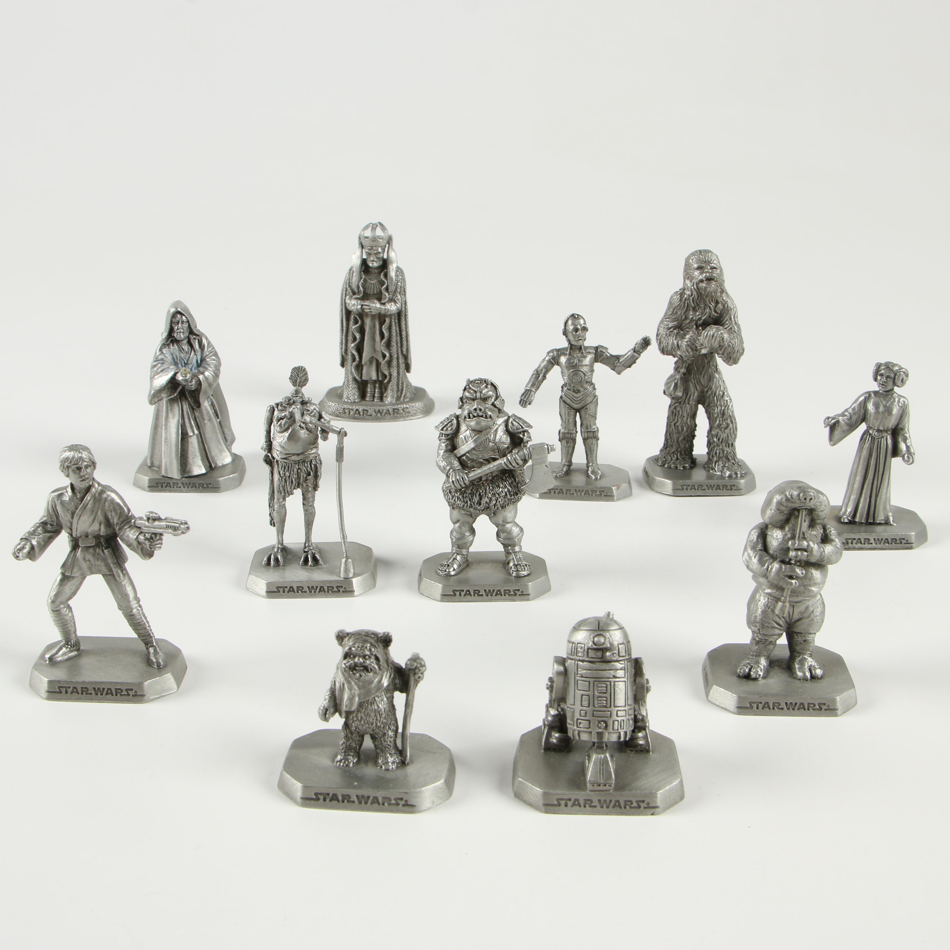 Star Wars Rawcliffe Pewter Figurines, 1990s