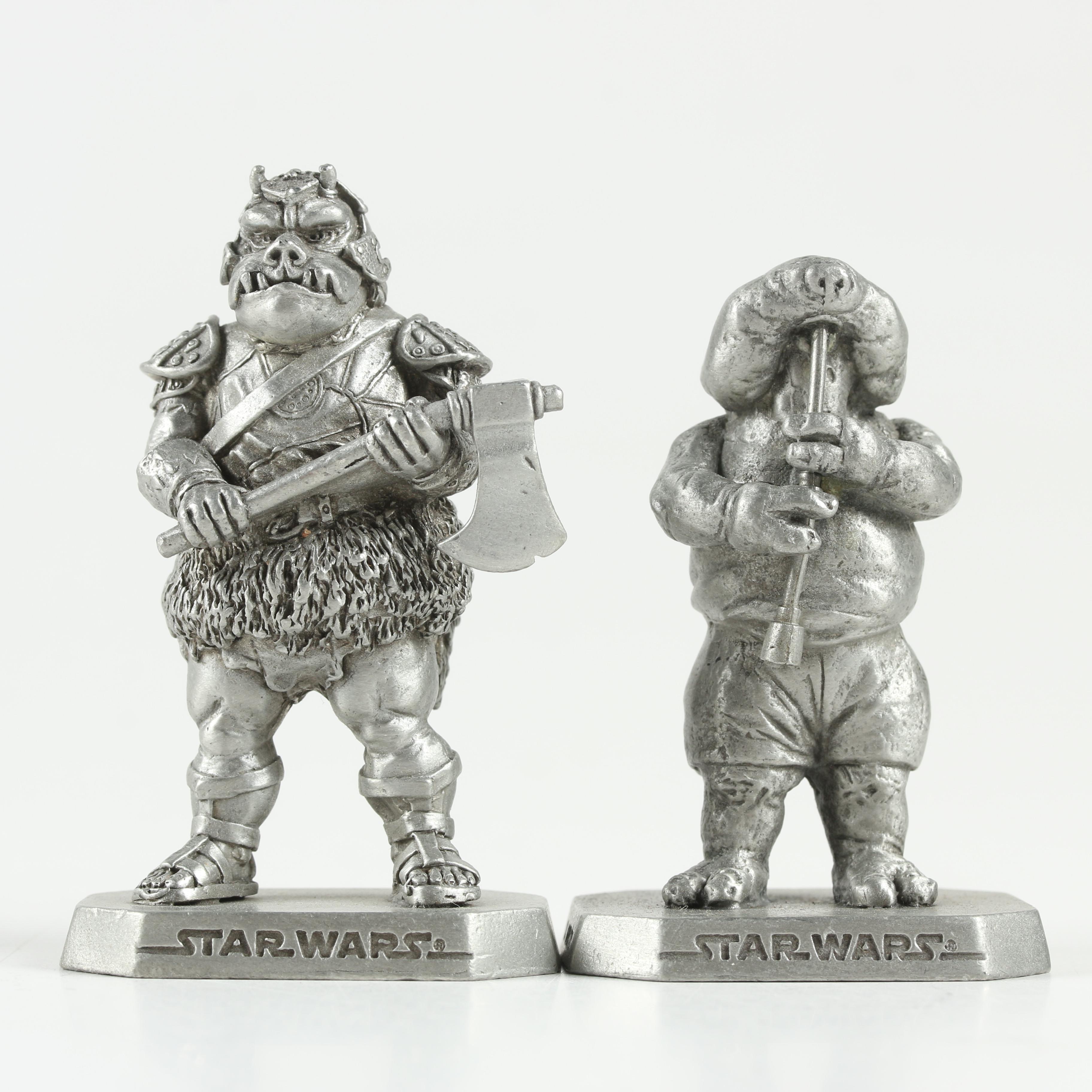 Star Wars Rawcliffe Pewter Figurines, 1990s