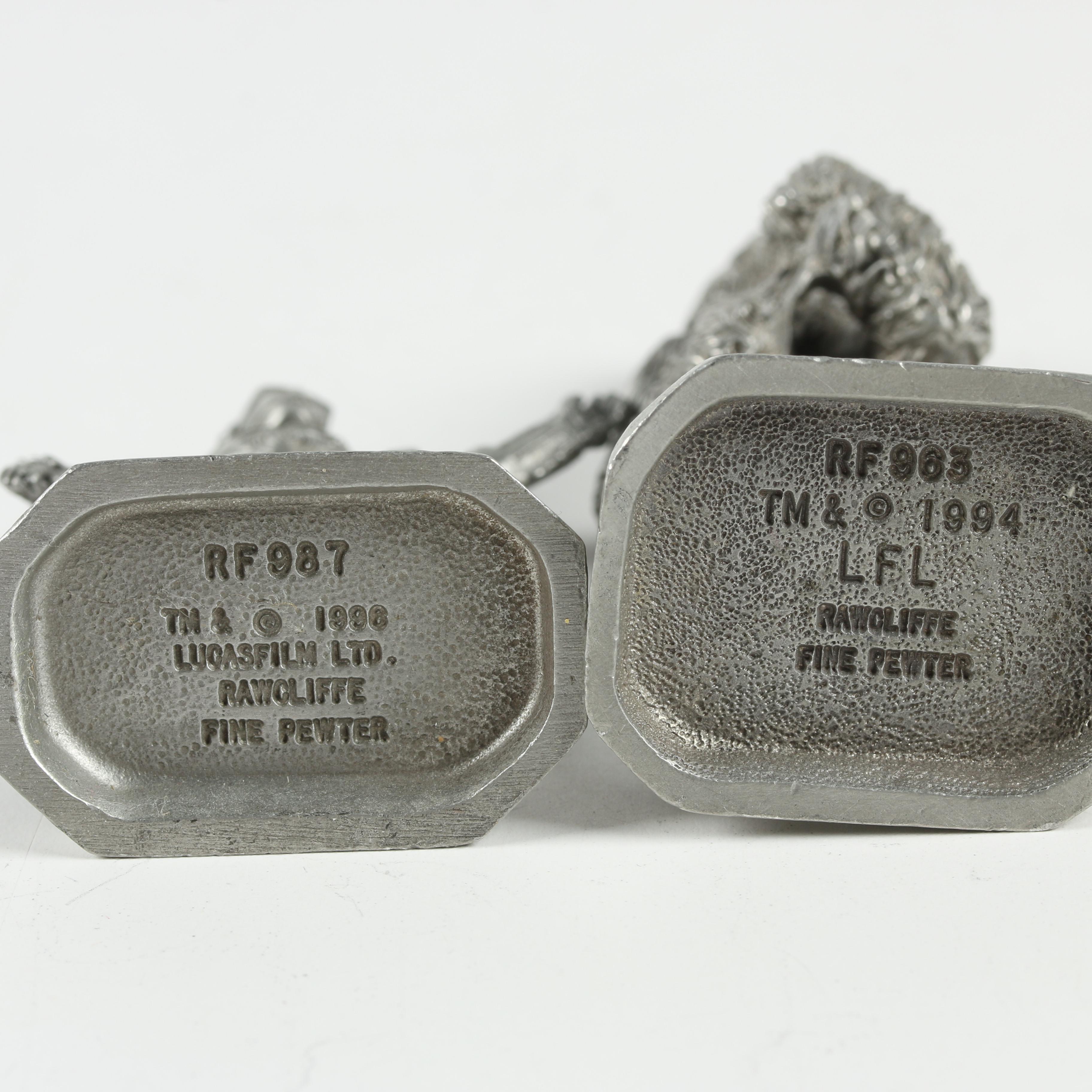 Star Wars Rawcliffe Pewter Figurines, 1990s