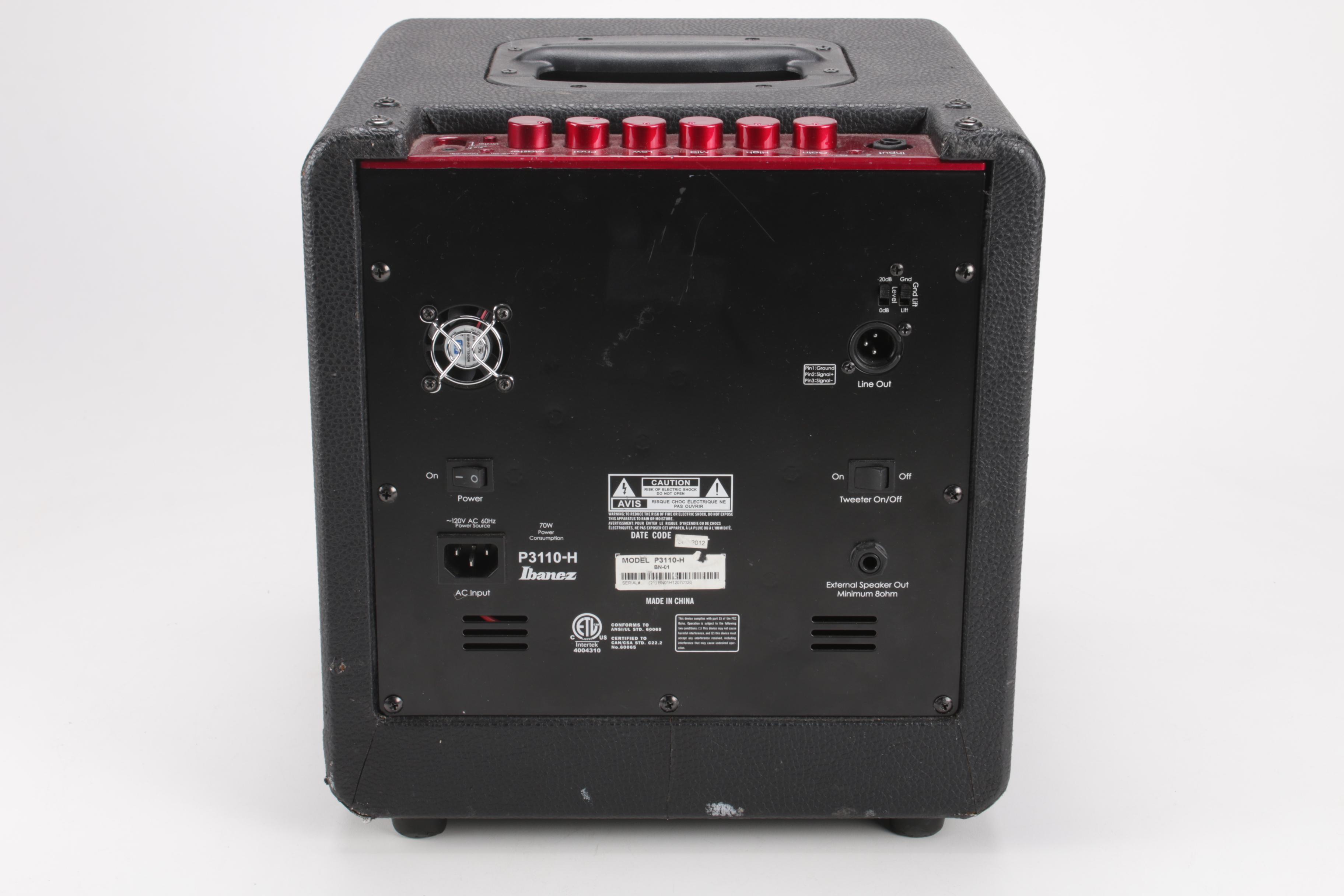 Ibanez P20 Promethean 20-Watt and Eden 300-Watt Combo Bass Amplifier