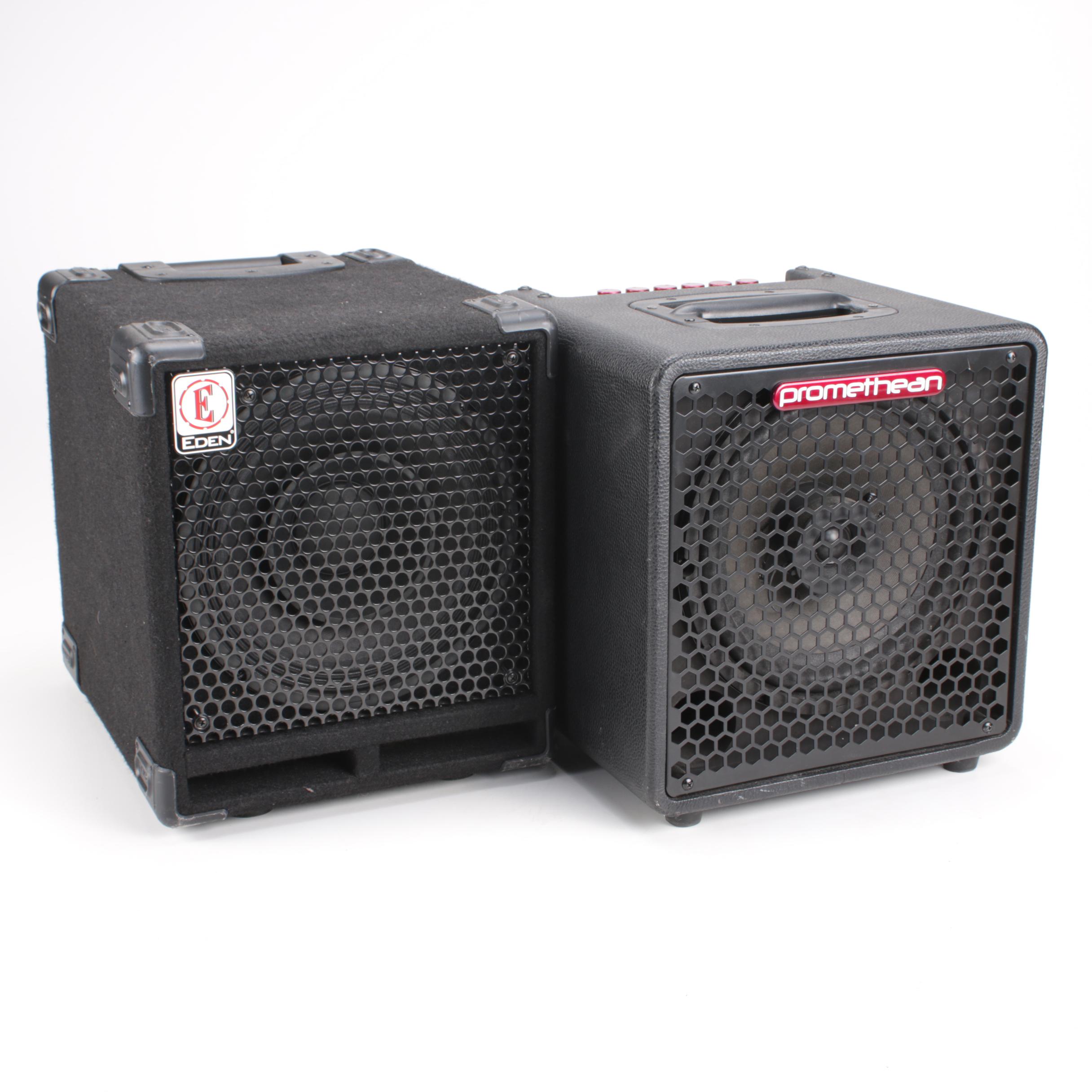 Ibanez P20 Promethean 20-Watt and Eden 300-Watt Combo Bass Amplifier