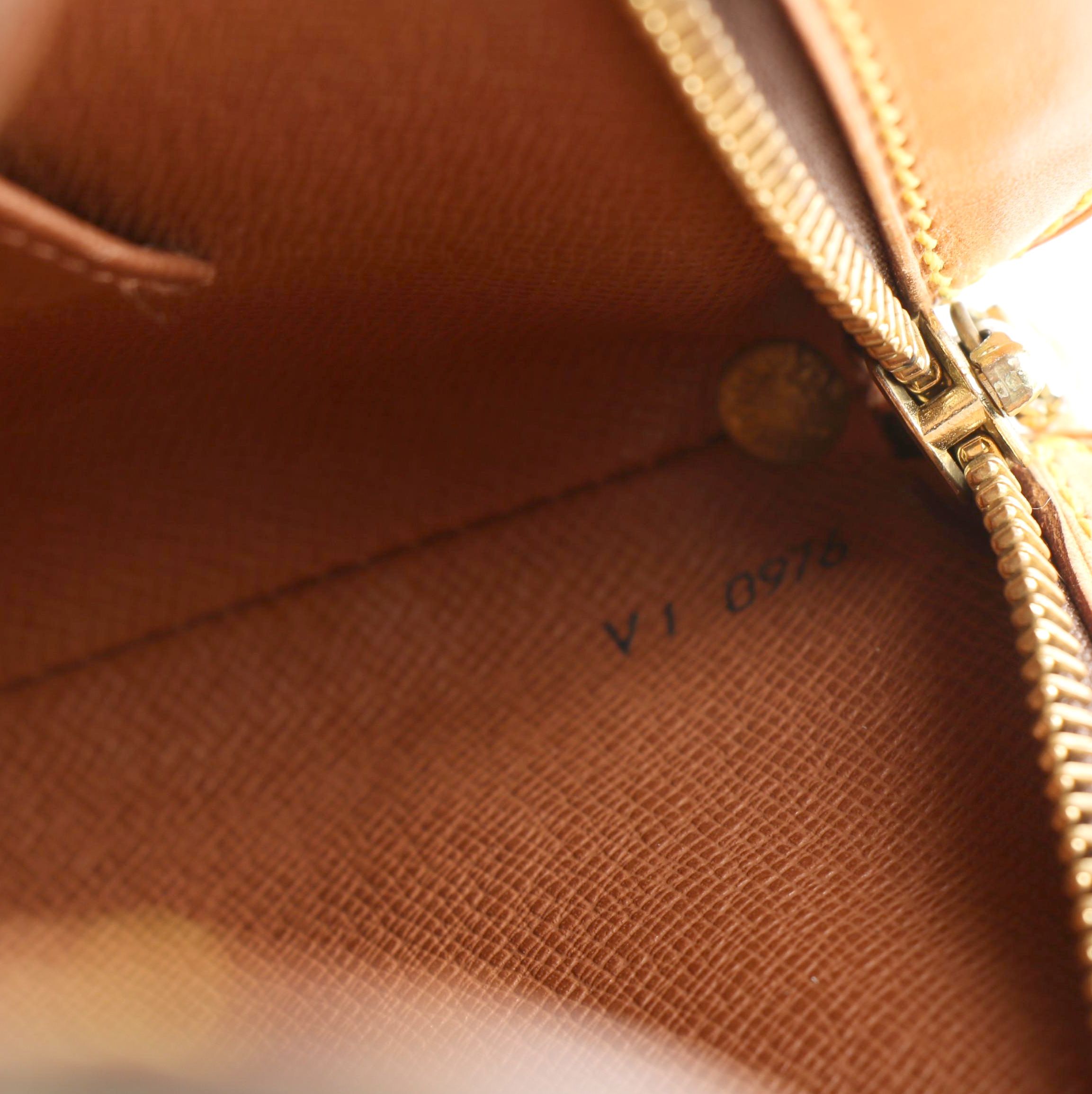 Louis Vuitton Drouot Crossbody Bag in Monogram Canvas and Leather