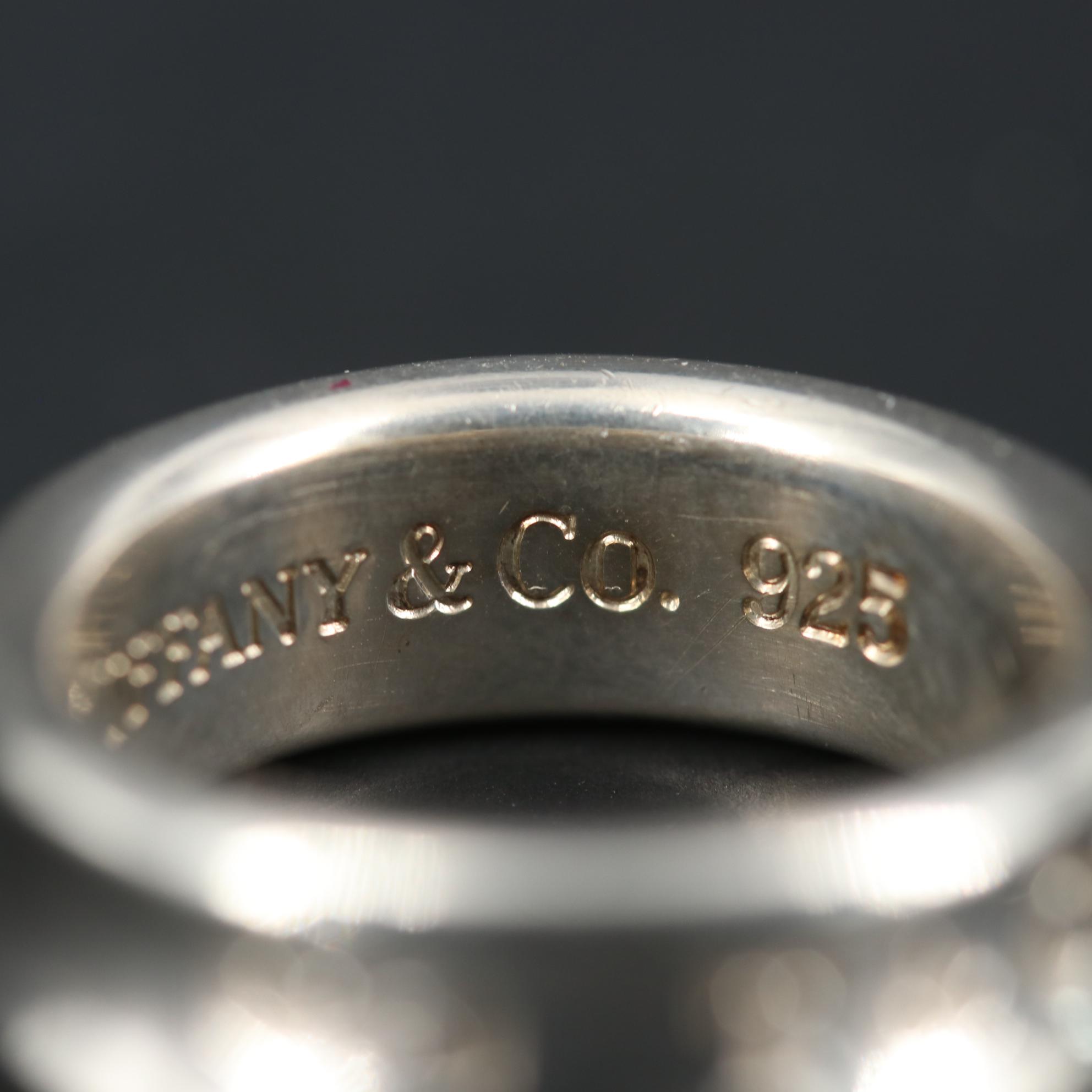 Tiffany & Co. "1837"Collection Sterling Silver Ring