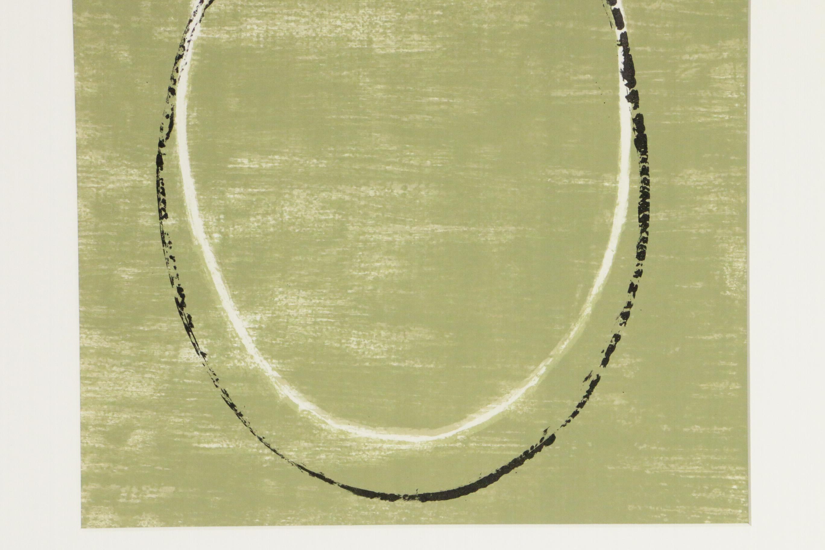 François Fiedler Color Lithograph for "Derrière le Miroir"