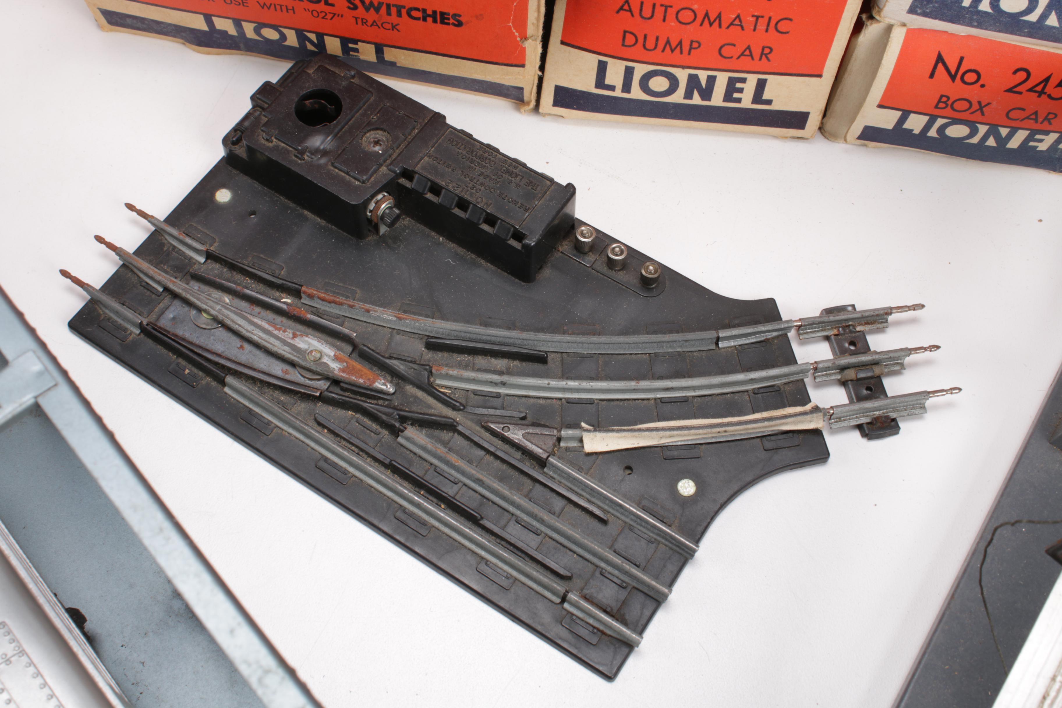 Lionel O-Gauge Train Set with 027 Track and Accessories, circa 1946