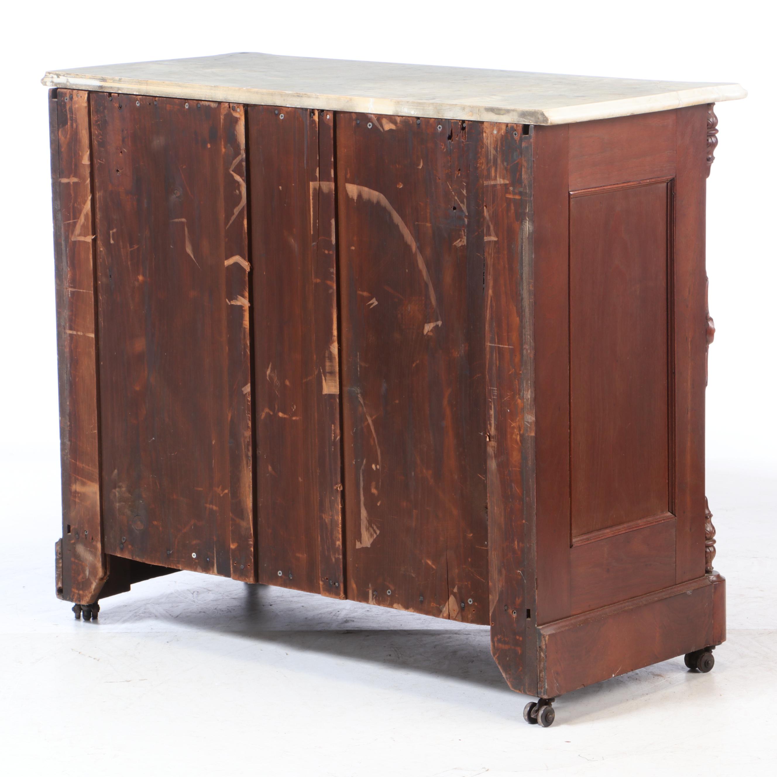 Early Victorian Walnut Chest of Drawers, circa 1860
