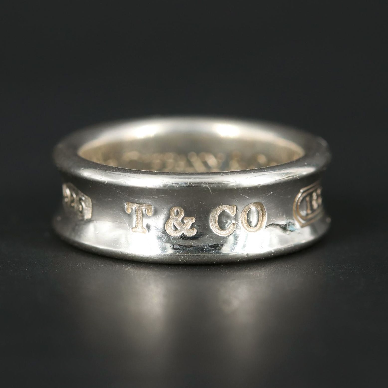 Tiffany & Co. "1837"Collection Sterling Silver Ring