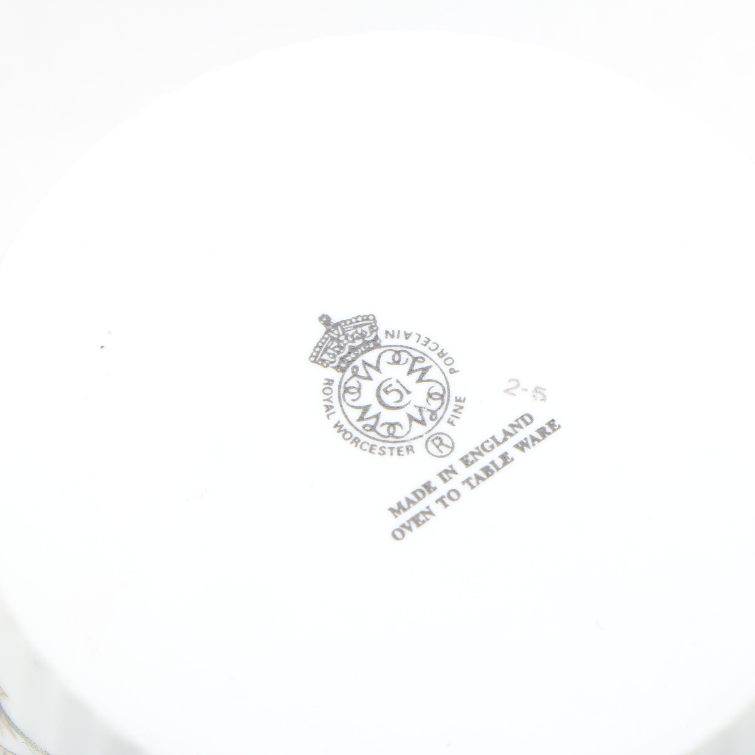 Royal Worcester "Evesham Gold" Porcelain Dinnerware