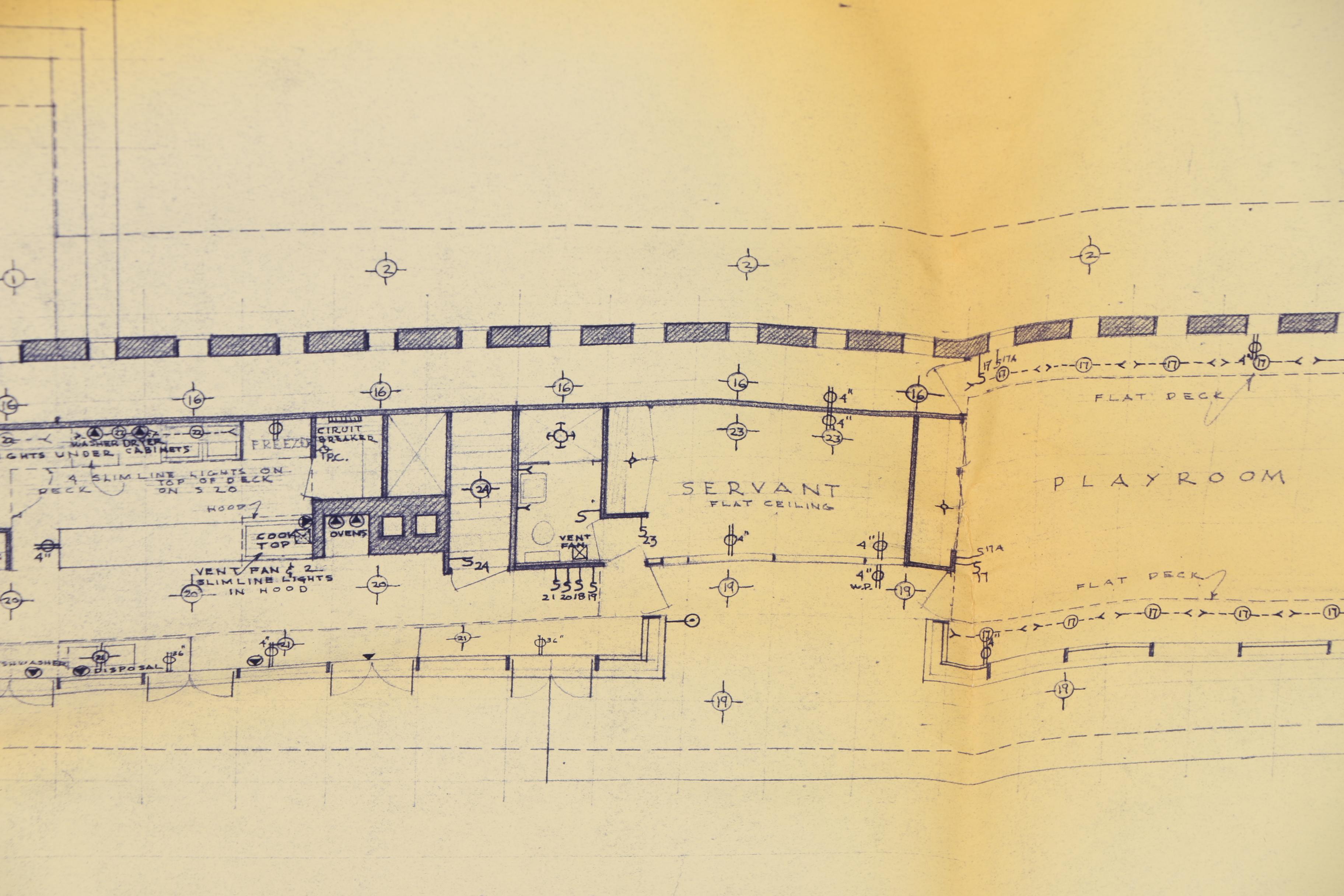 Frank Lloyd Wright Boswell House Reprinted Construction Specification Drawings