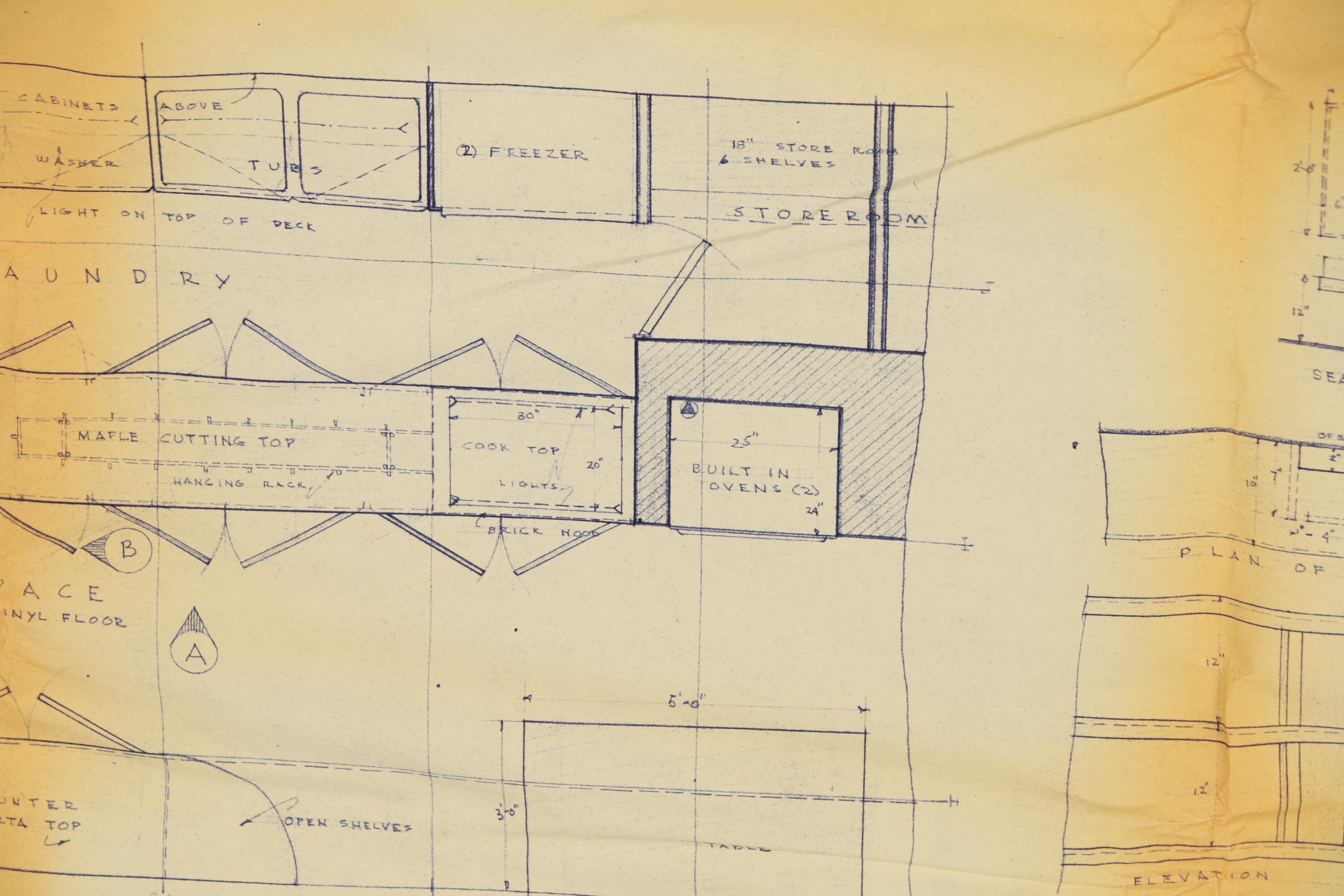 Frank Lloyd Wright Boswell House Reprinted Construction Specification Drawings