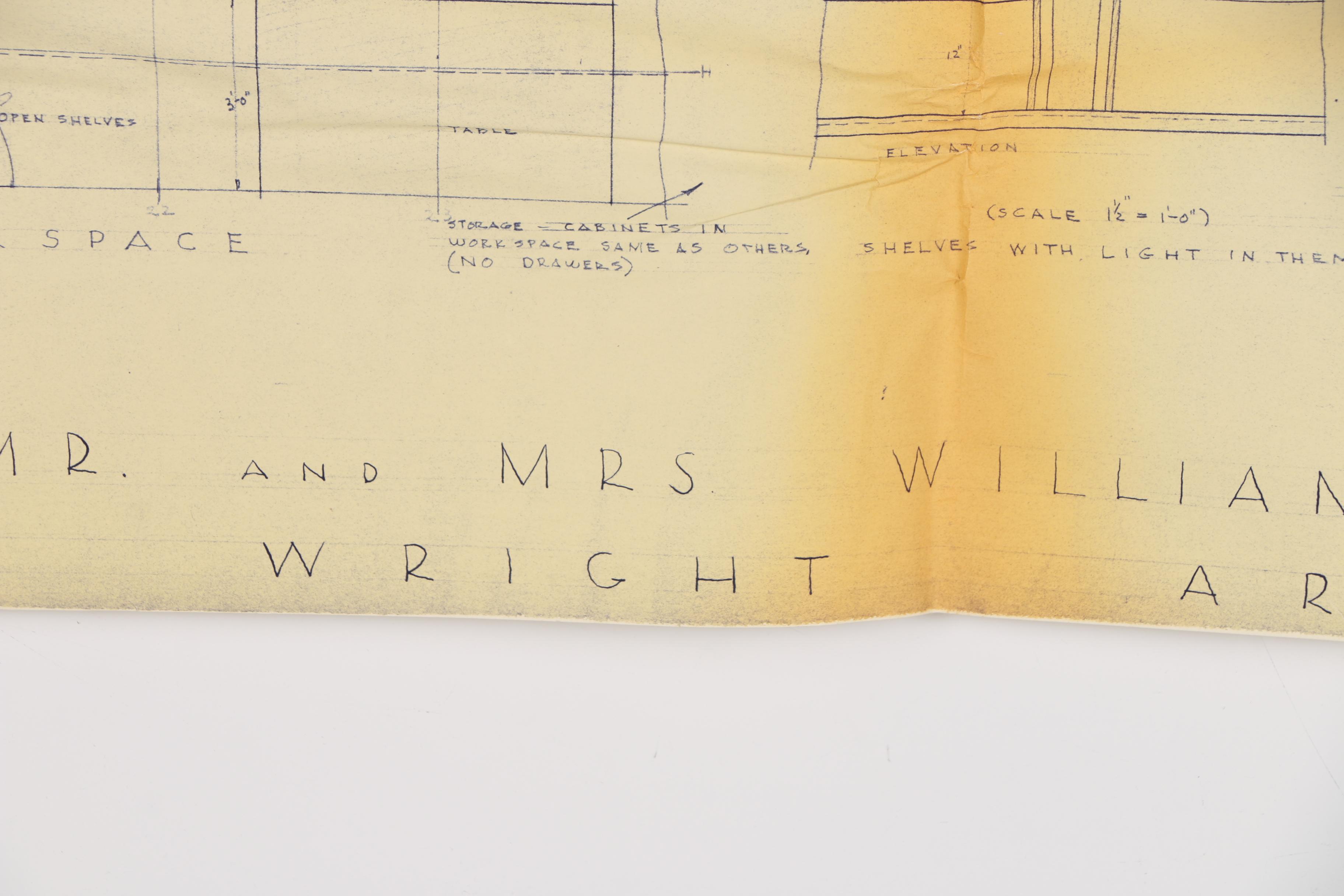 Frank Lloyd Wright Boswell House Reprinted Construction Specification Drawings