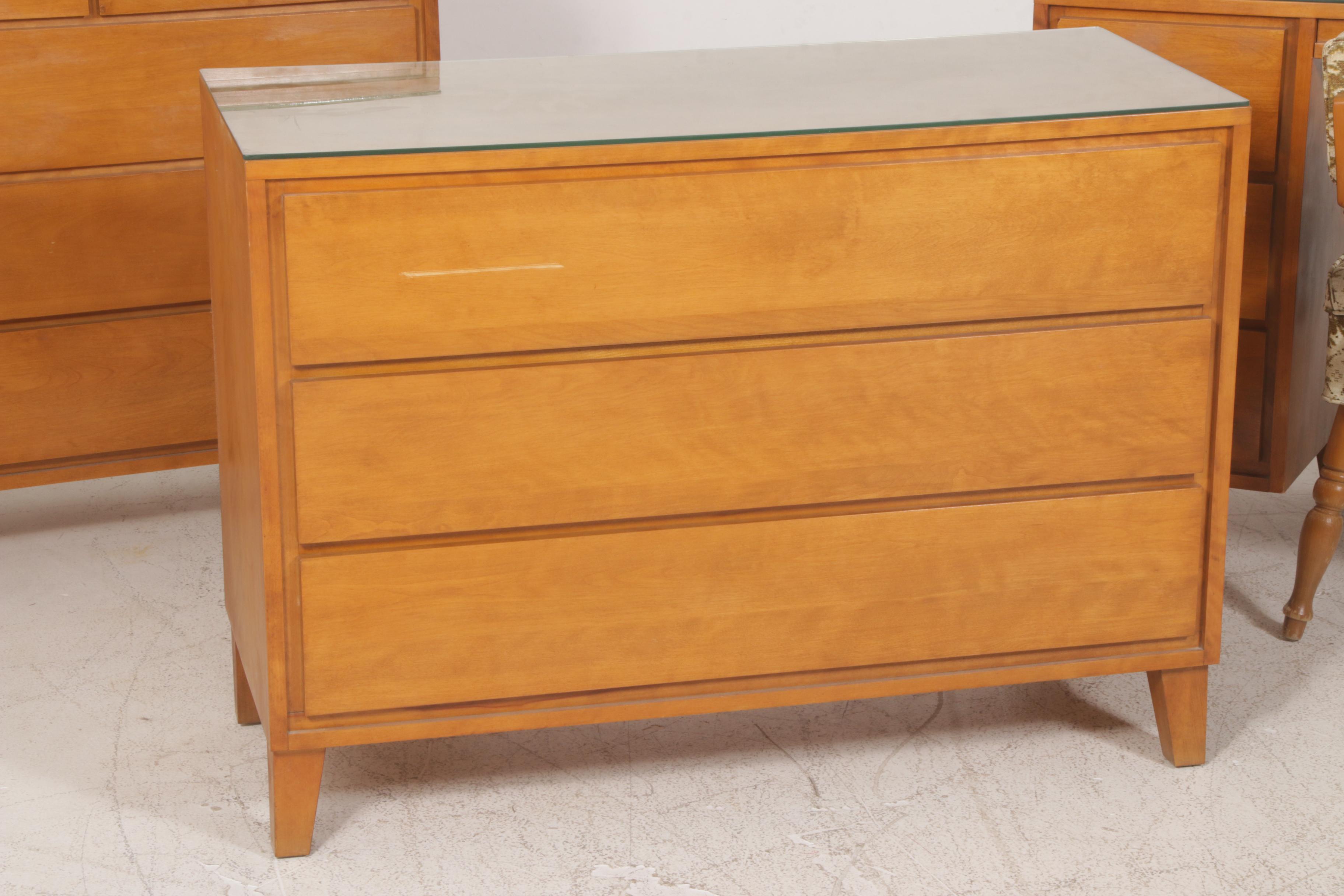Russel Wright for Conant Ball Furniture Birch Bedroom Set, Mid-20th Century
