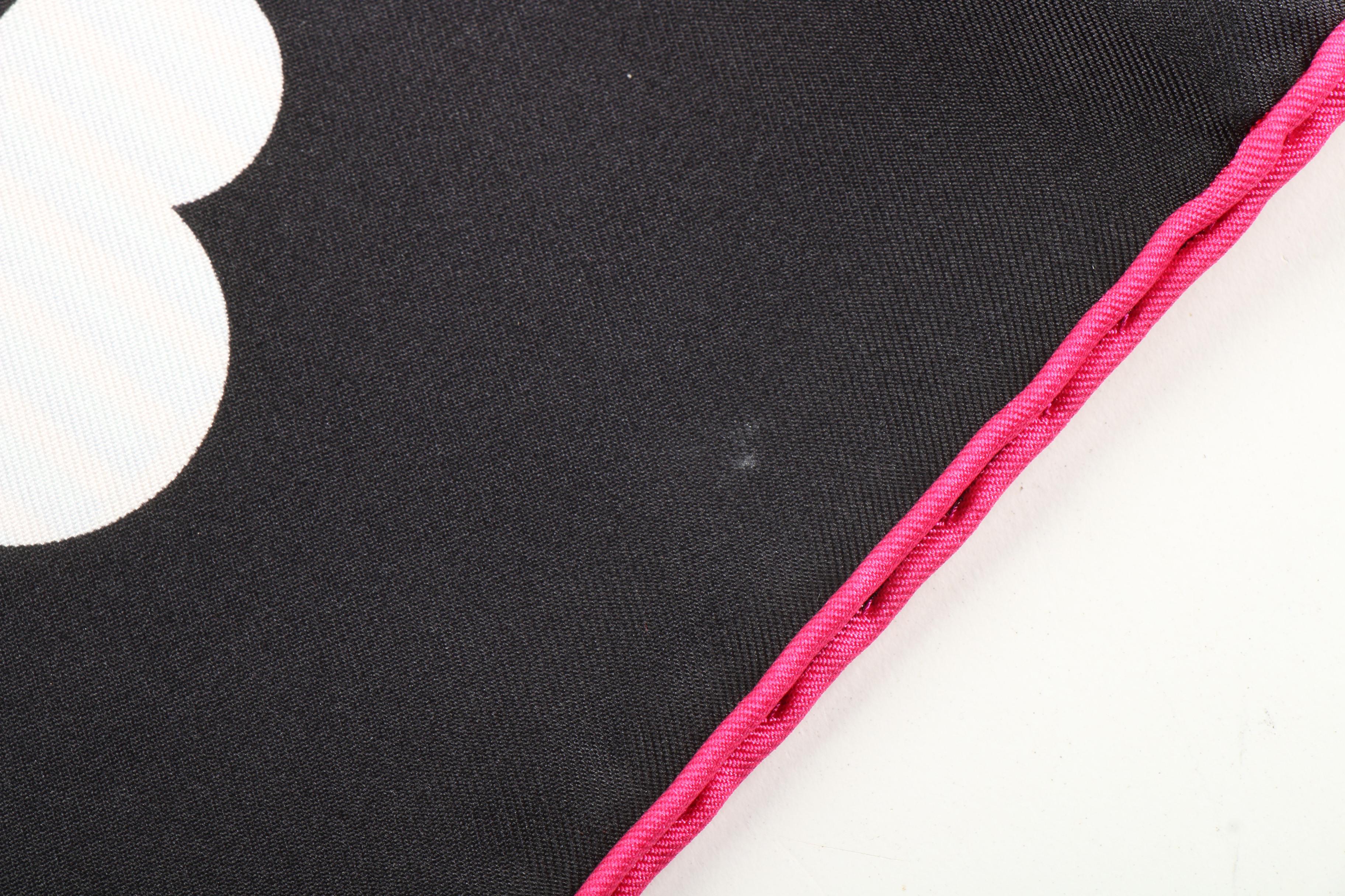 Hermès "La Maison des Carrès" Silk Twill Scarf Designed by Pierre Marie