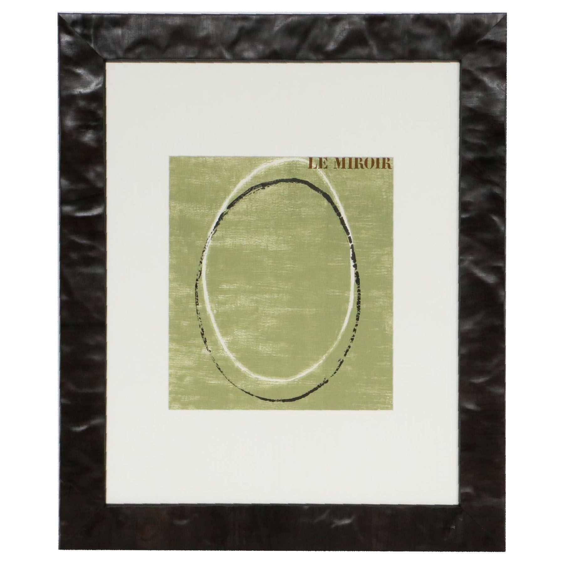 François Fiedler Color Lithograph for "Derrière le Miroir"