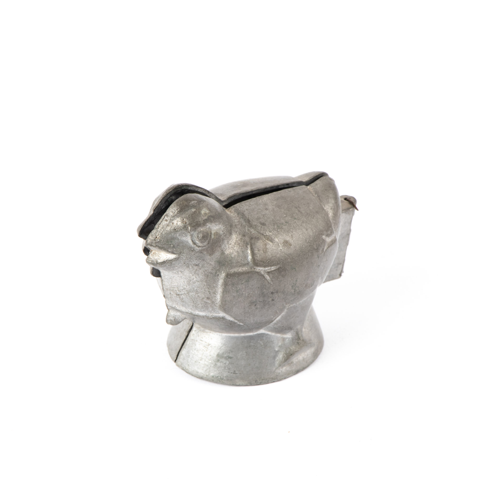 Pewter and Enamel Teapot, Pewter Ice Cream Molds, and More