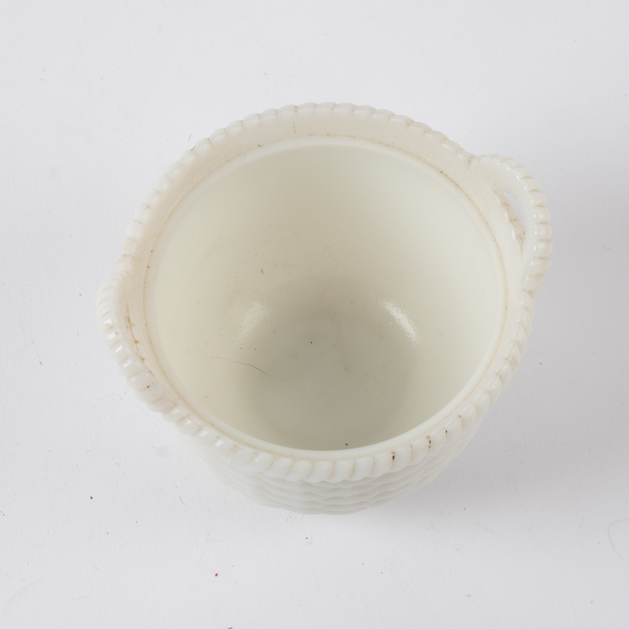 "Uncle Sam on the Merrimack" Milk Glass Dish and Other Milk Glass Tableware