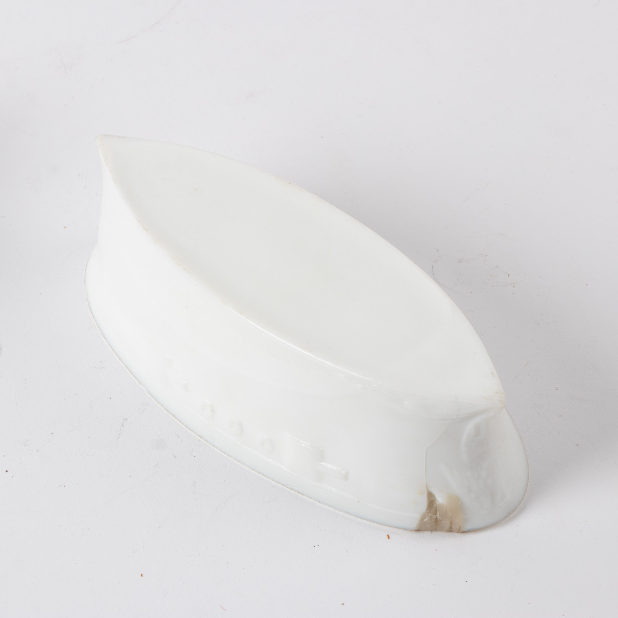 "Uncle Sam on the Merrimack" Milk Glass Dish and Other Milk Glass Tableware