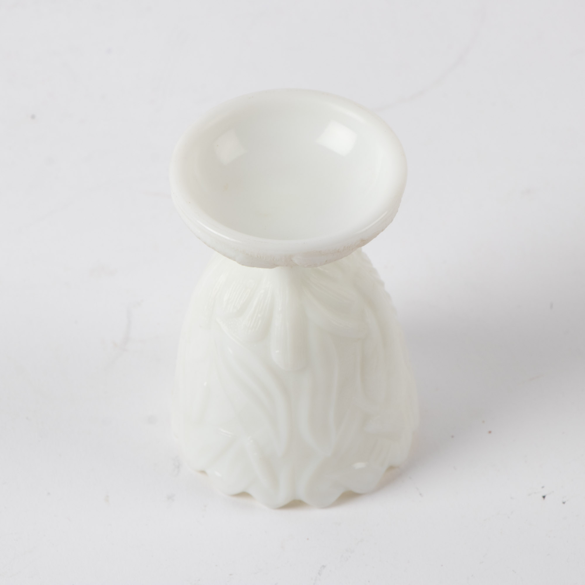 "Uncle Sam on the Merrimack" Milk Glass Dish and Other Milk Glass Tableware