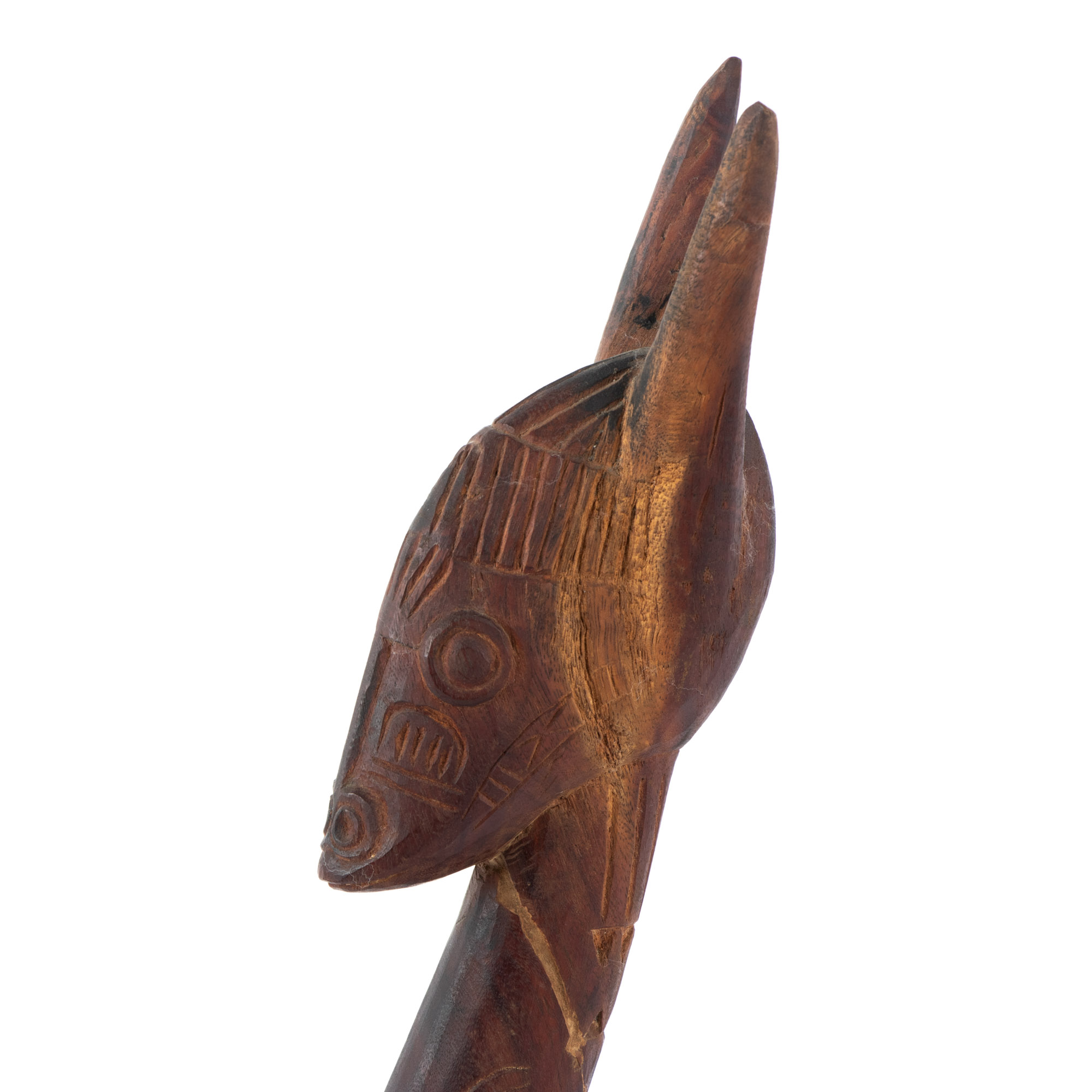 West African Hand-Carved Wood Animal Figures