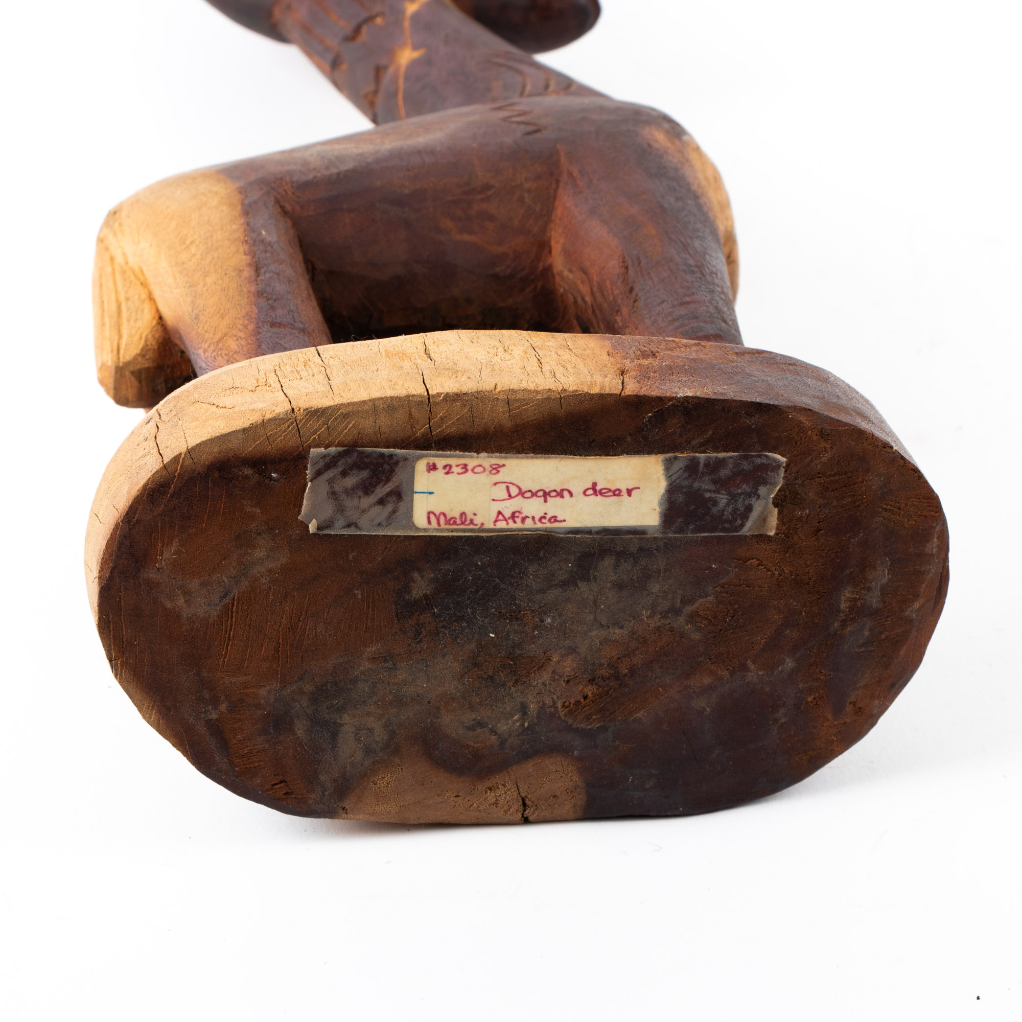 West African Hand-Carved Wood Animal Figures