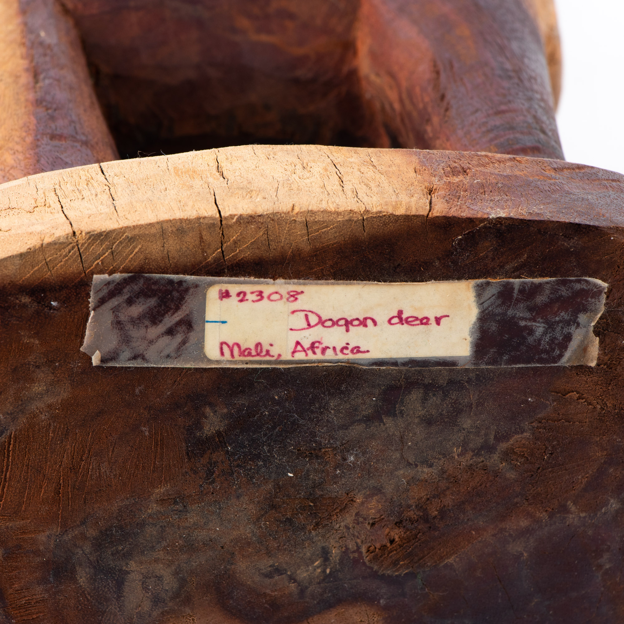 West African Hand-Carved Wood Animal Figures