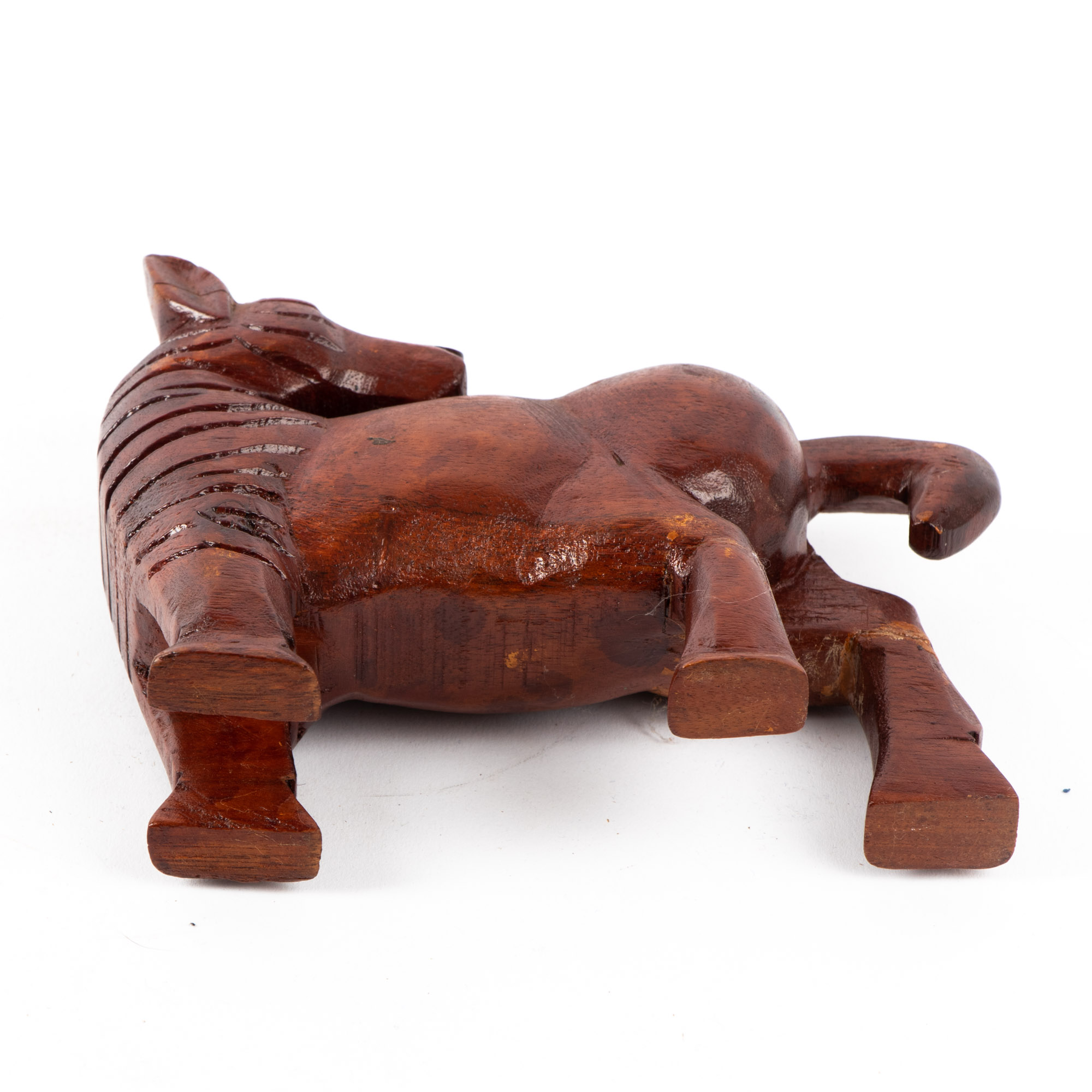 West African Hand-Carved Wood Animal Figures