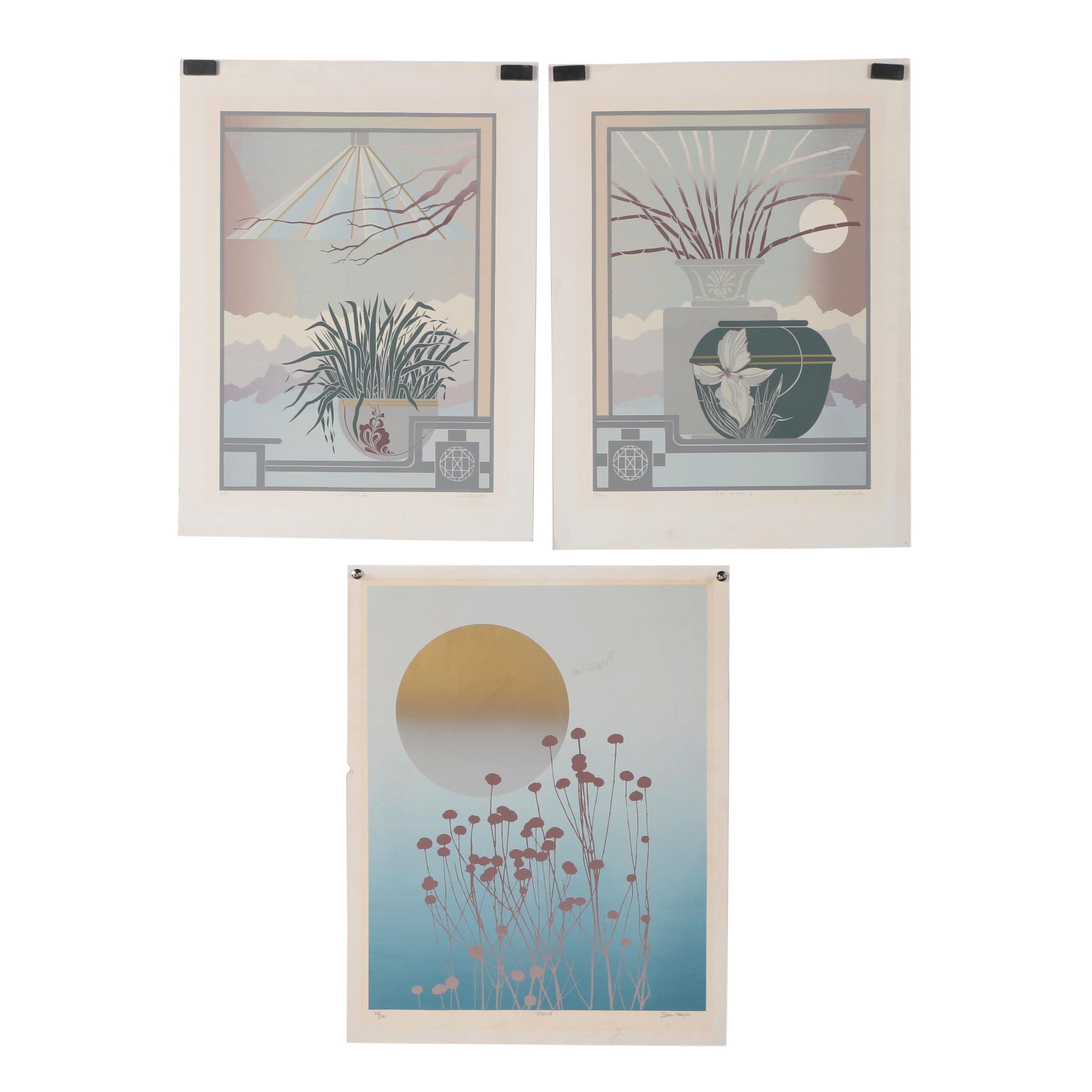 Dean Hayes and Del Valle Serigraphs