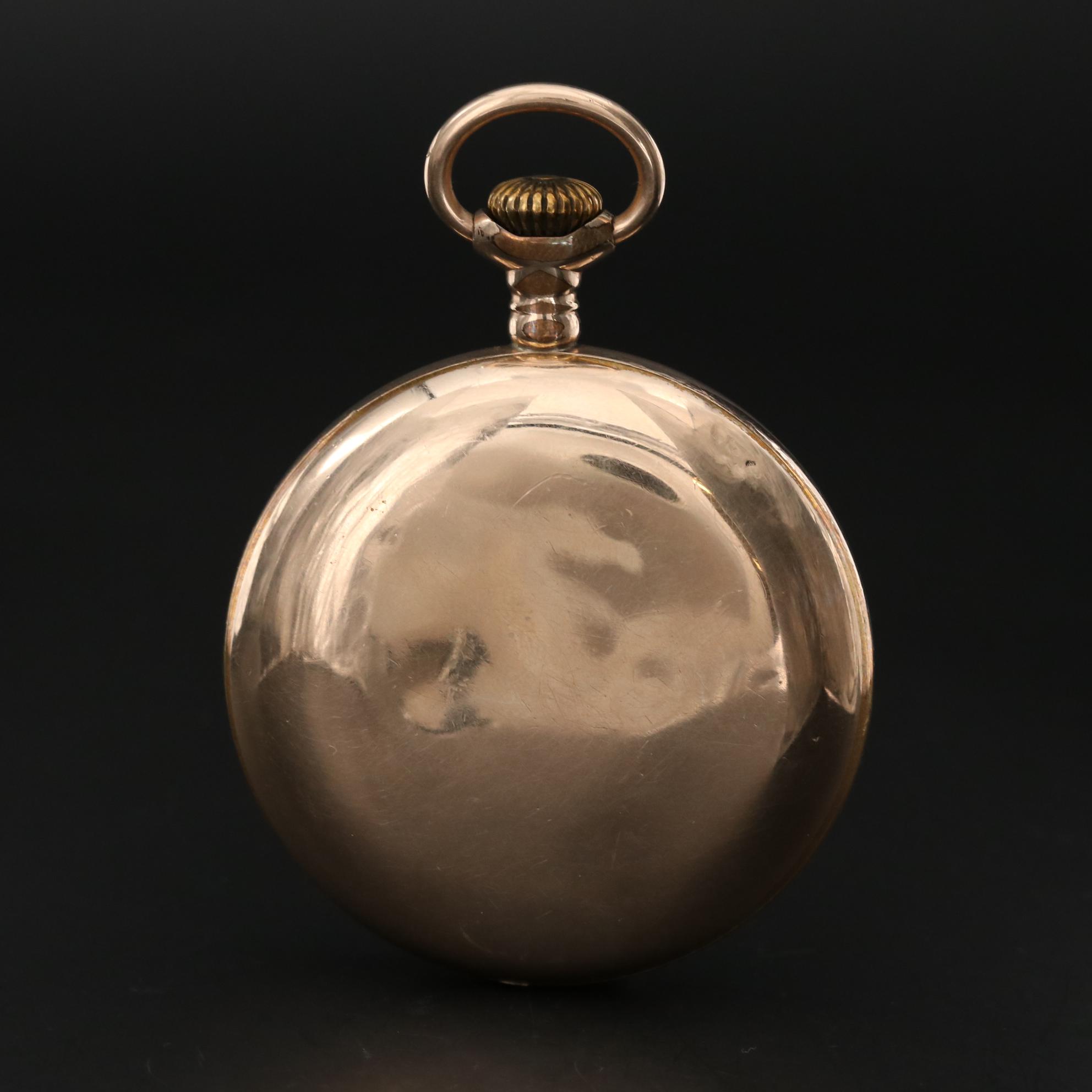 Antique Ball Official Railroad Standard, Railroad Grade Pocket Watch, 1910