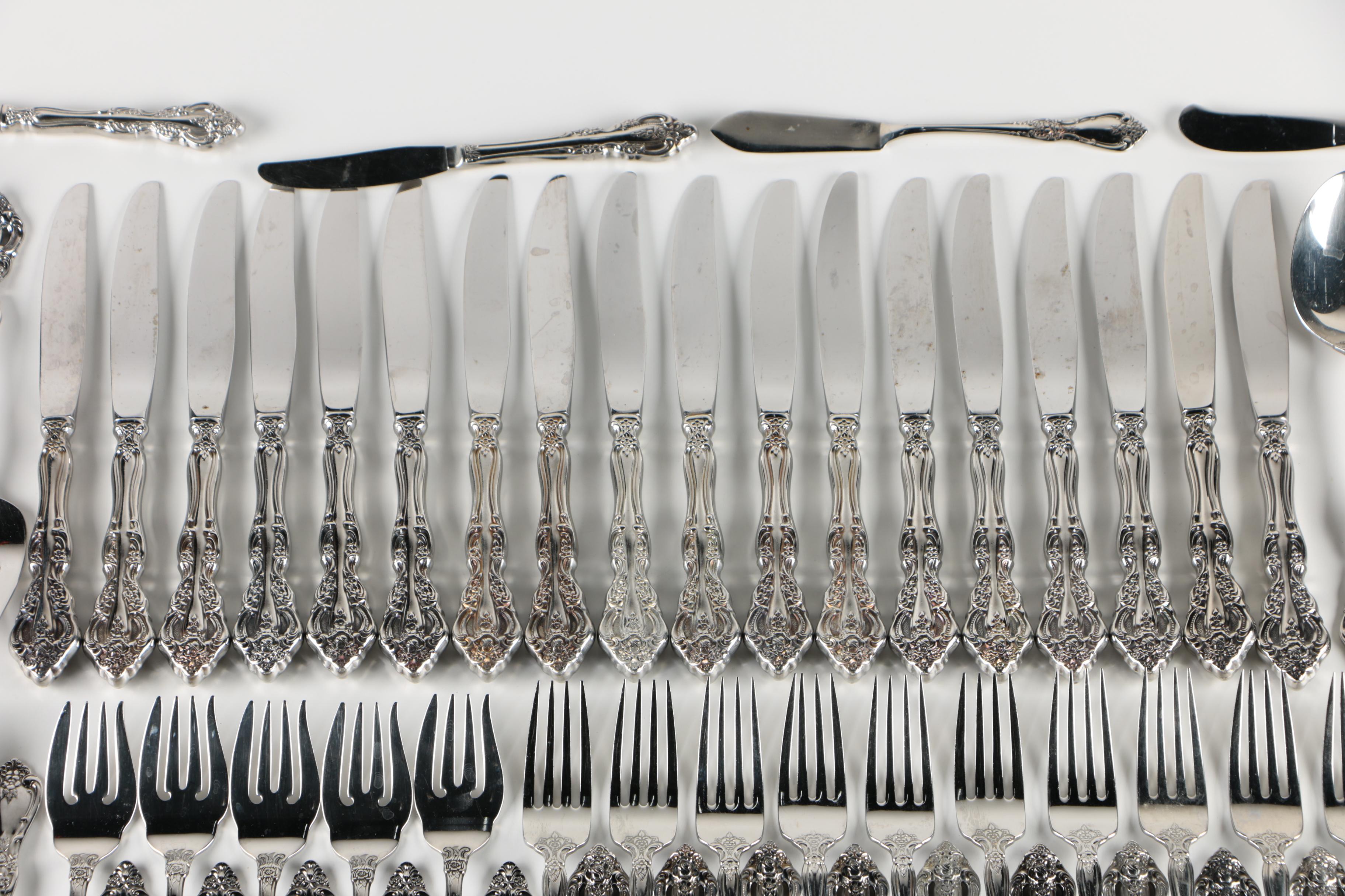 Stainless Steel Flatware Featurine Oneida "Brahms" and Other Similar Patterns