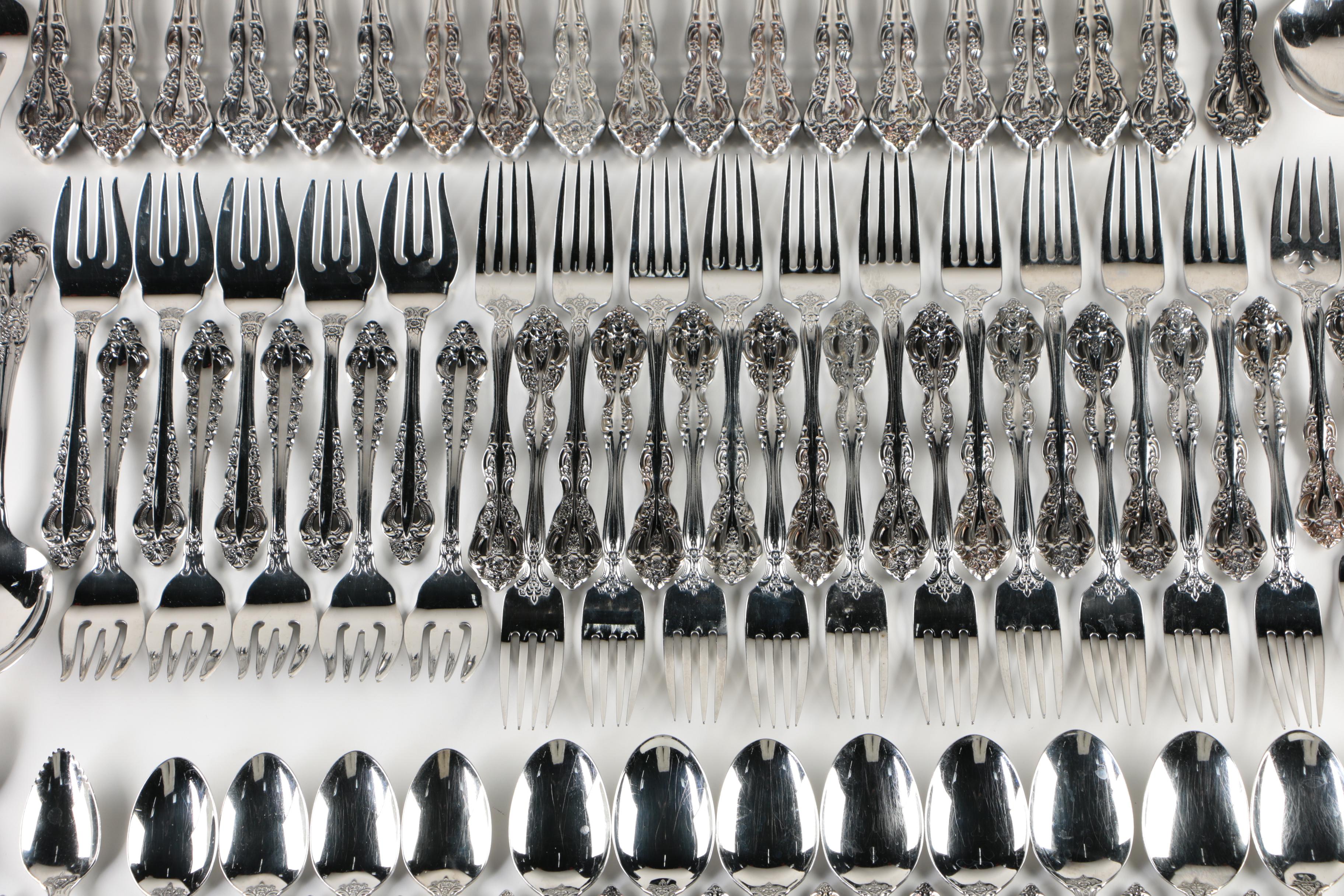 Stainless Steel Flatware Featurine Oneida "Brahms" and Other Similar Patterns