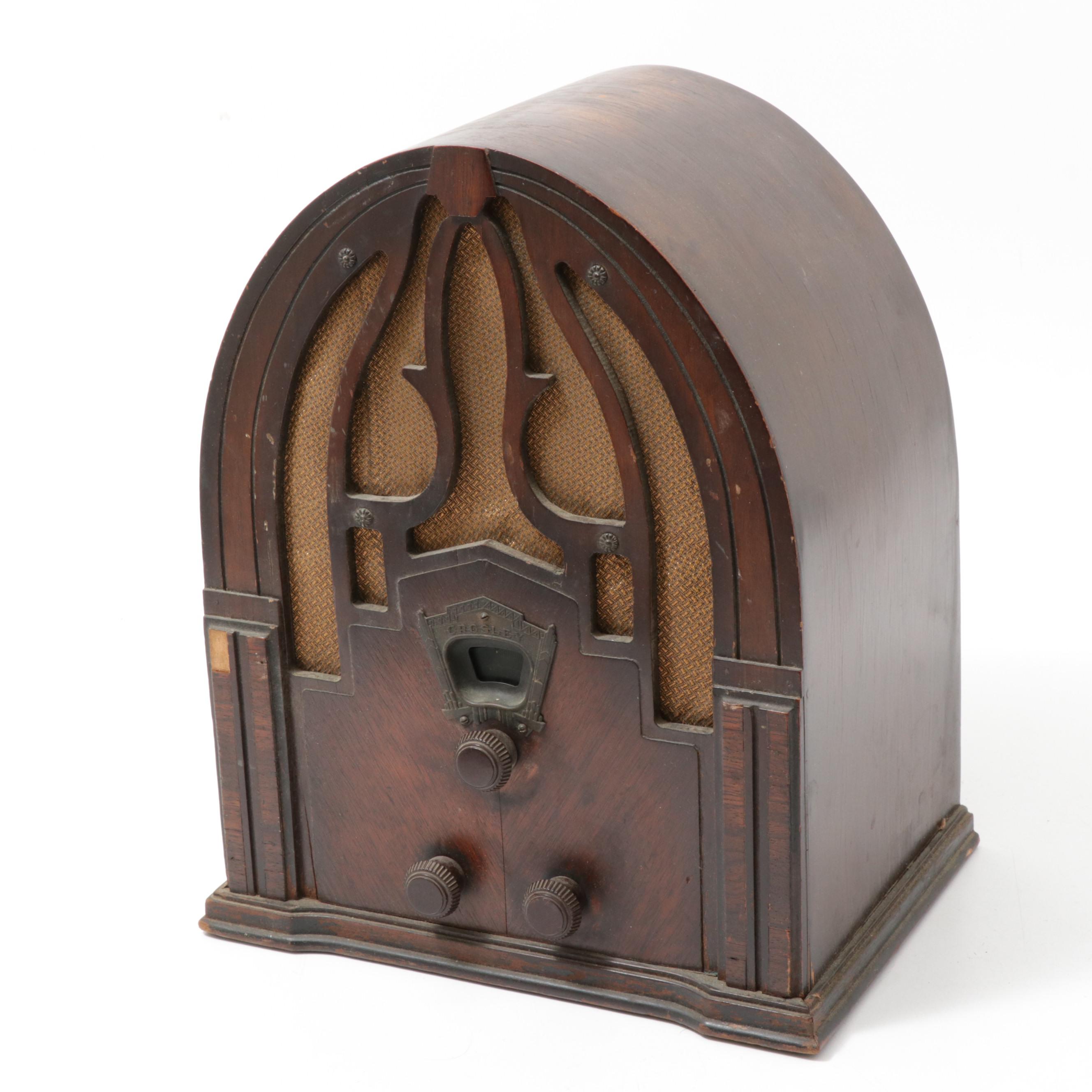Crosley Model 167 Cathedral Radio, 1930s