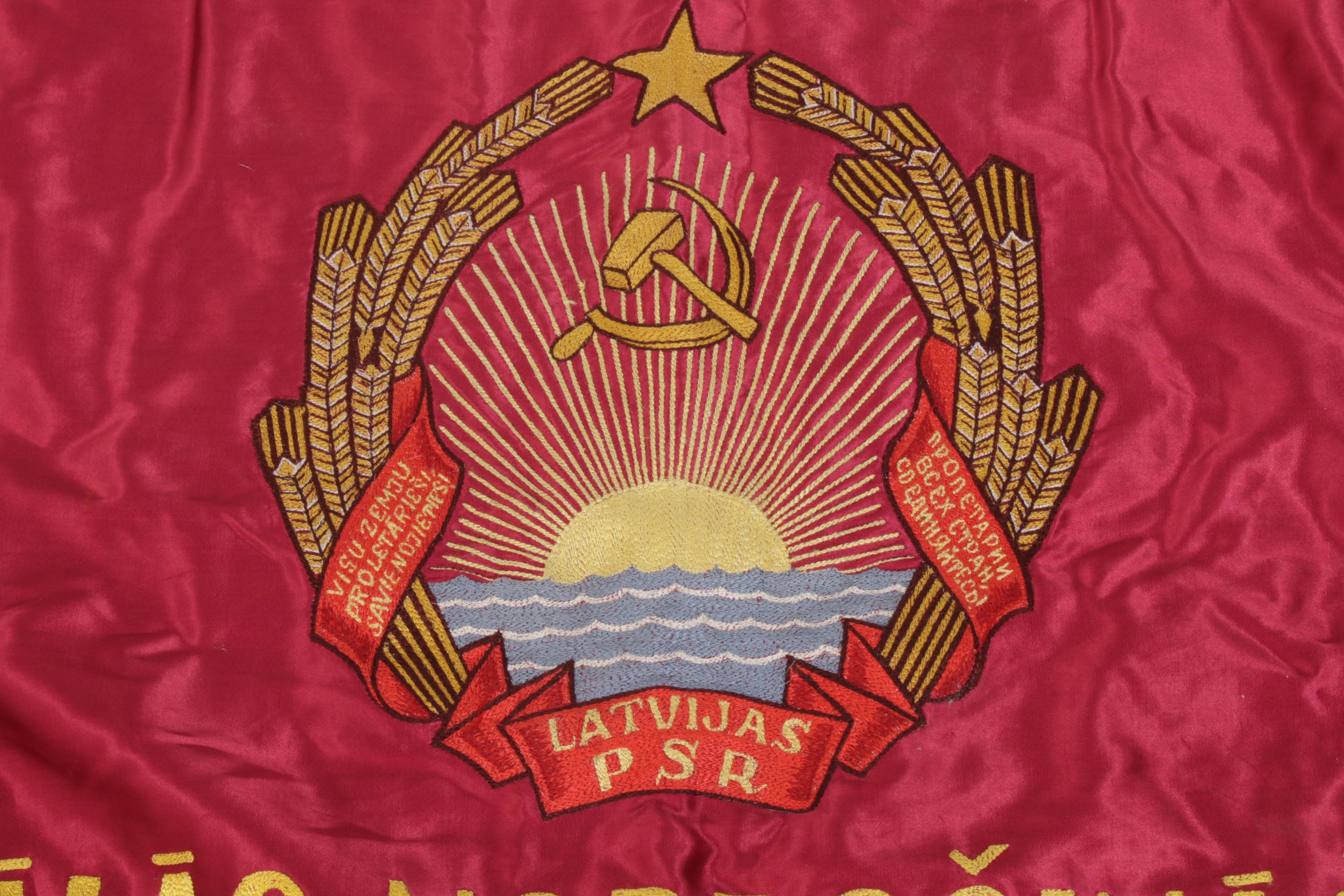 Union of Soviet Socialist Republics (USSR) Banners and Soviet Naval Flags