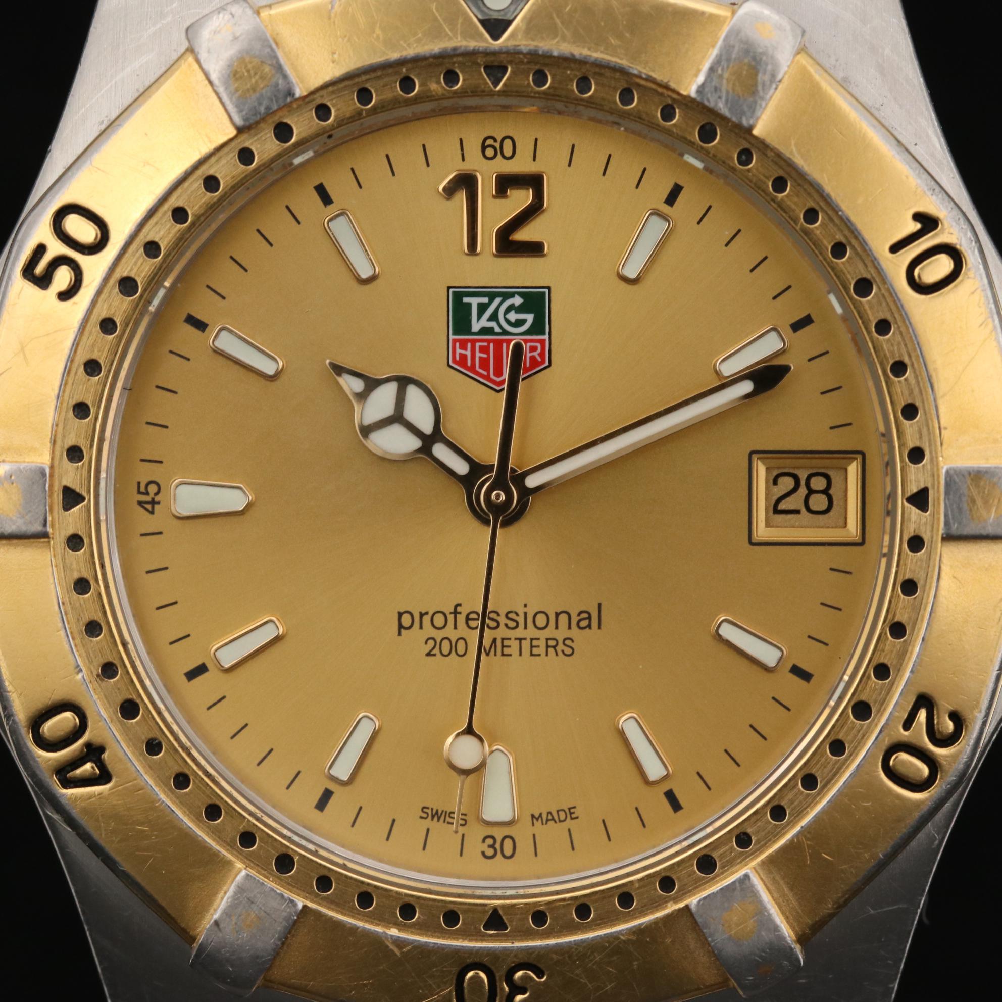 TAG Heuer 2000 Two-Tone Quartz Watch