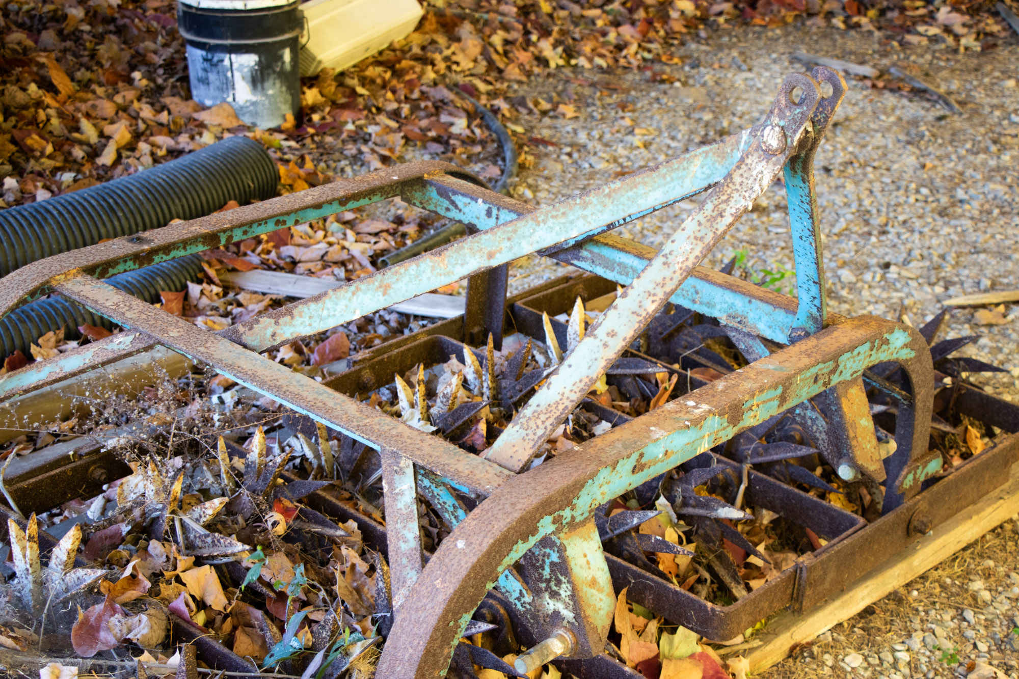 Burch Plow Works True Blue Farming Aerator