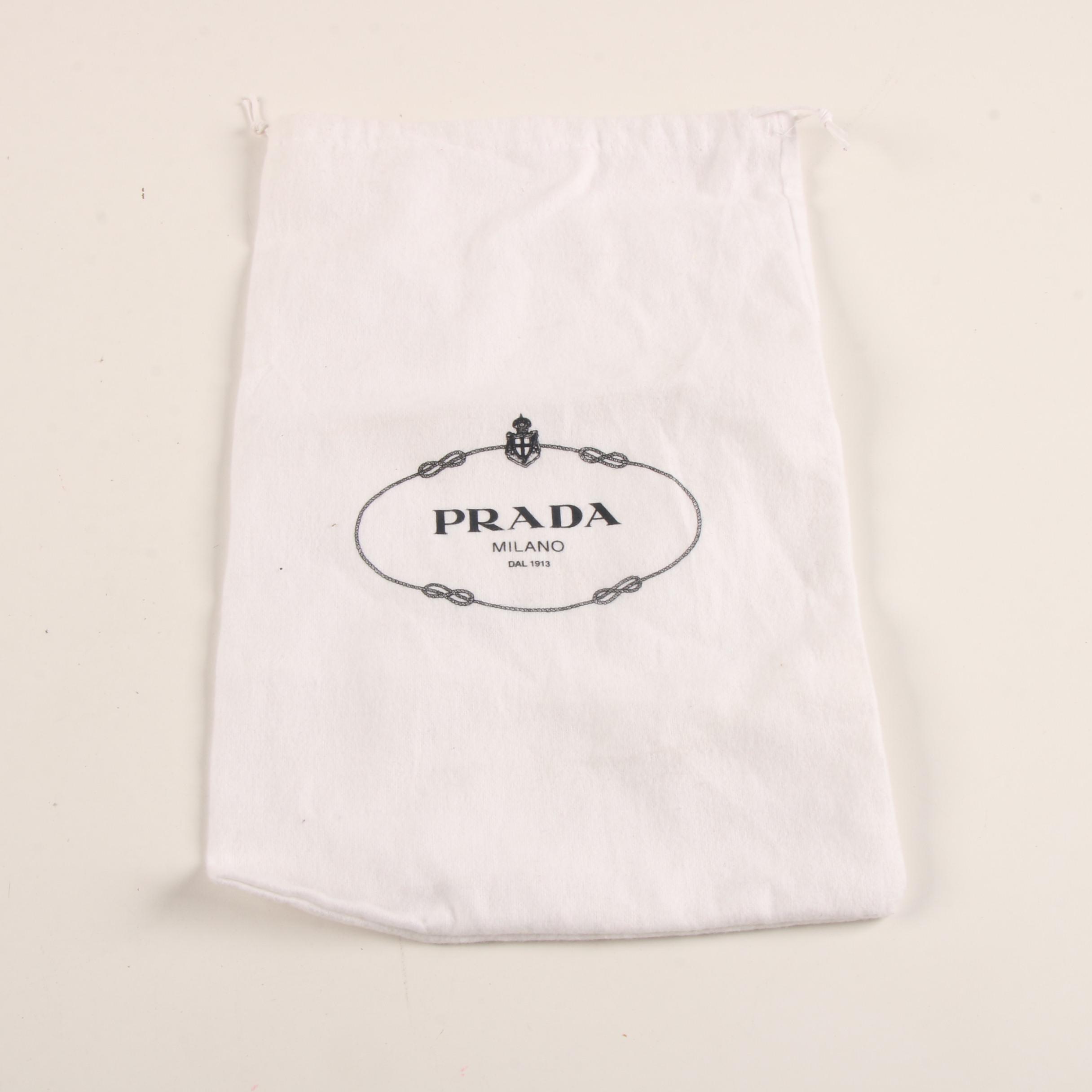 Prada Daino Snip Toe Mules in White Deerskin Leather