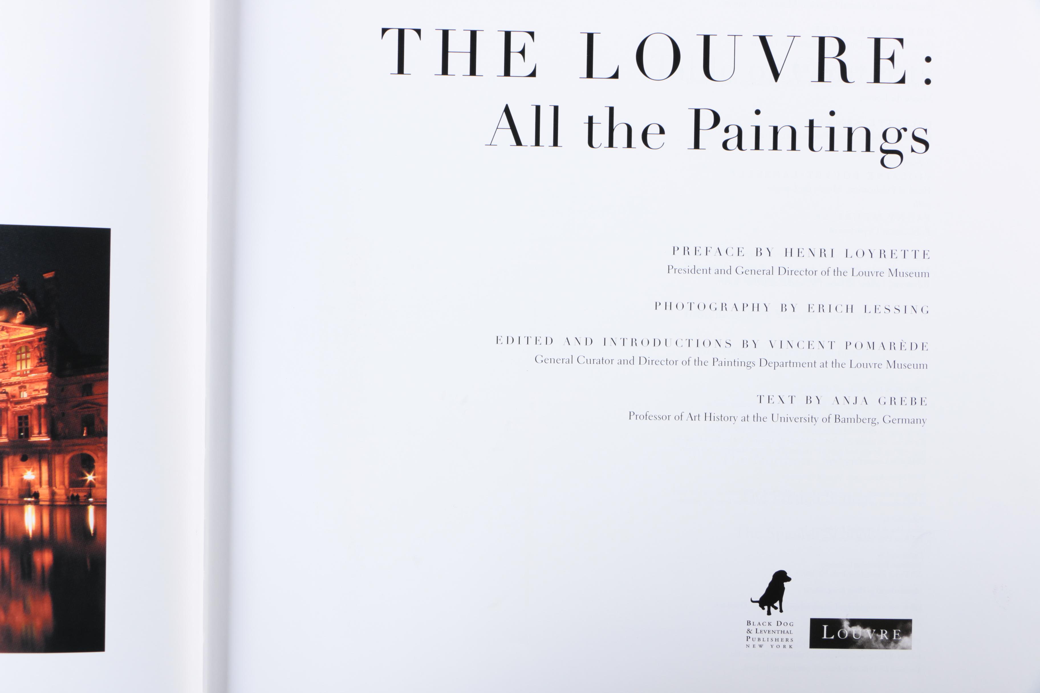 Art Books Featuring "The Louvre: All the Paintings" by Anja Grebe, 2011