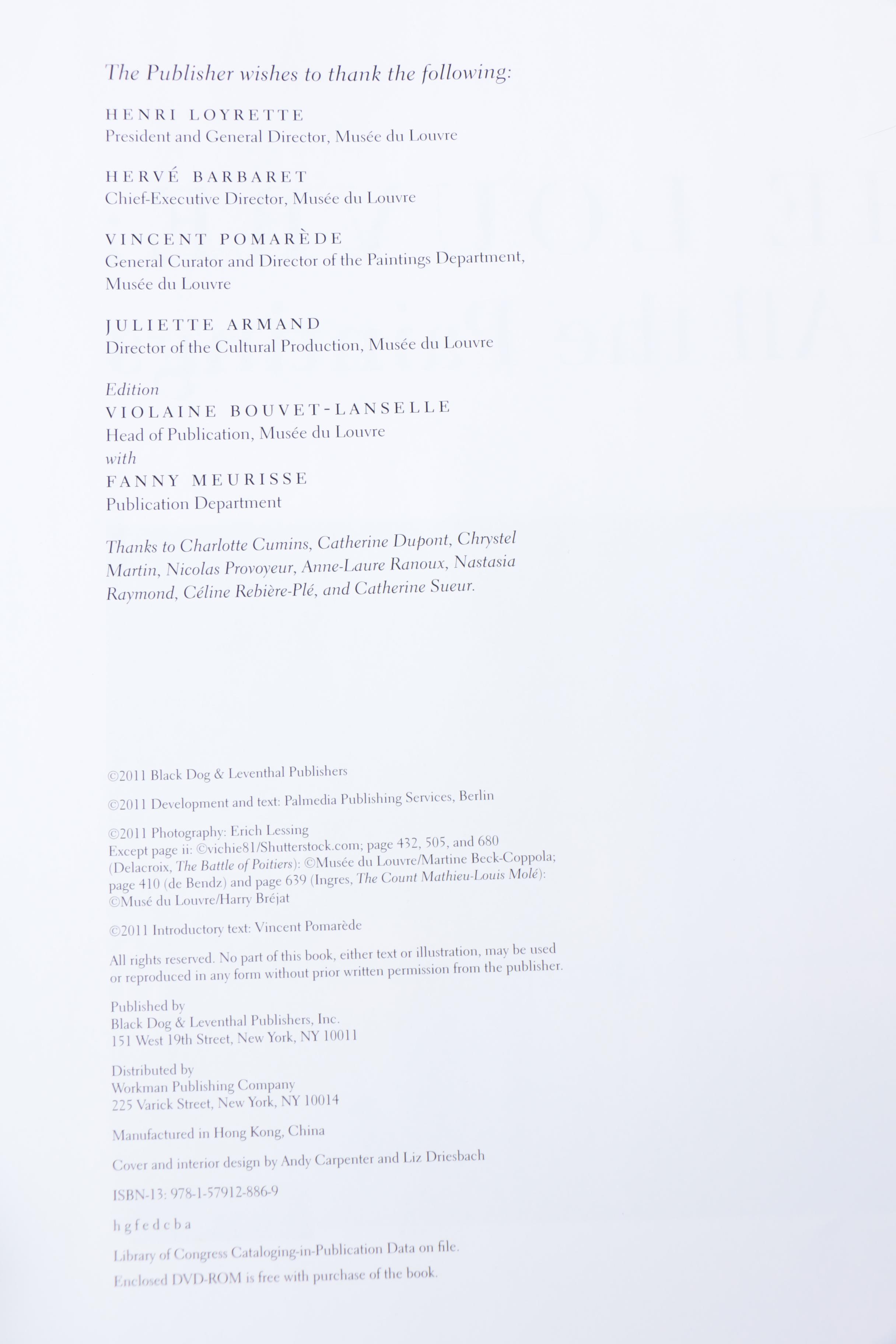 Art Books Featuring "The Louvre: All the Paintings" by Anja Grebe, 2011