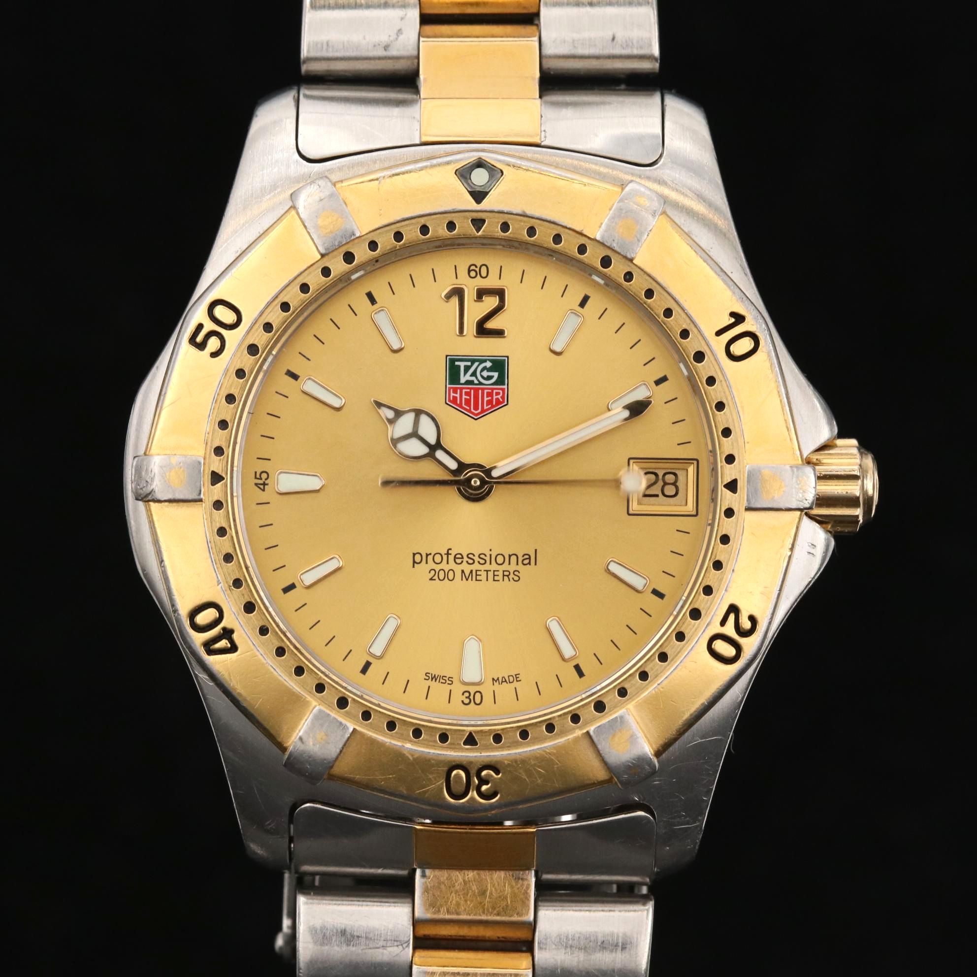 TAG Heuer 2000 Two-Tone Quartz Watch