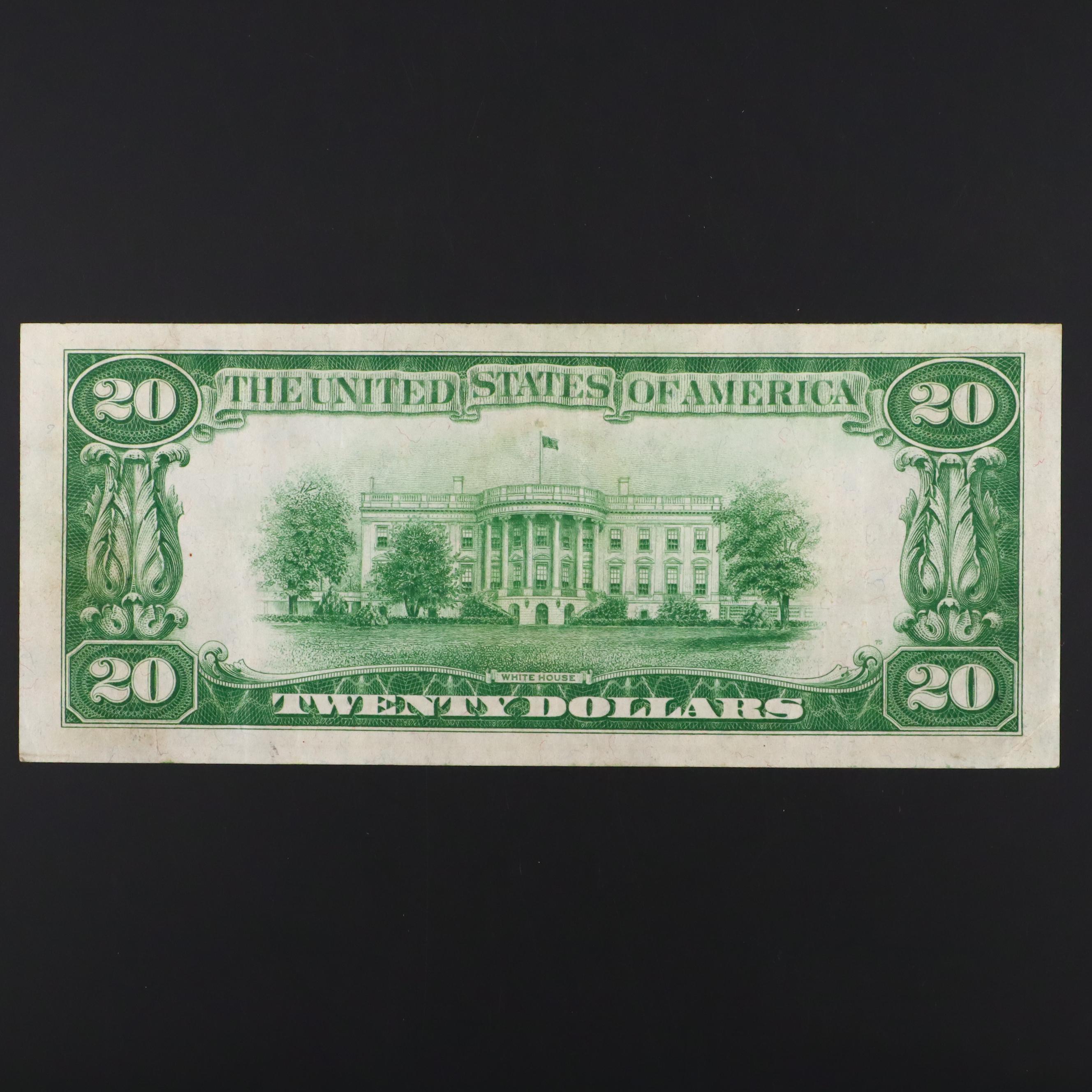 Series of 1928 Twenty Dollar Gold Certificate