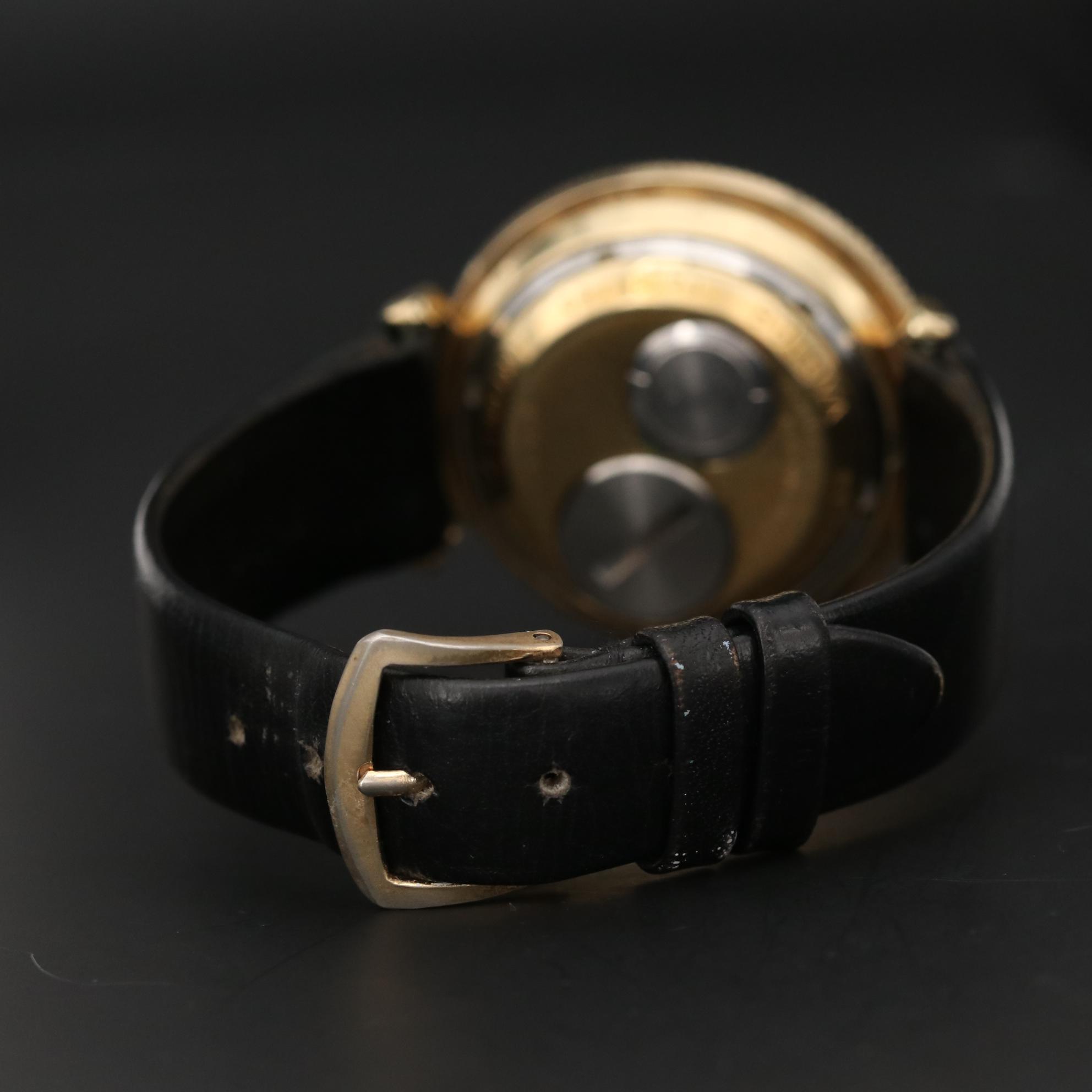 Vintage Bulova Accutron Astronaut Gold Filled Tuning Fork Watch, Circa 1968