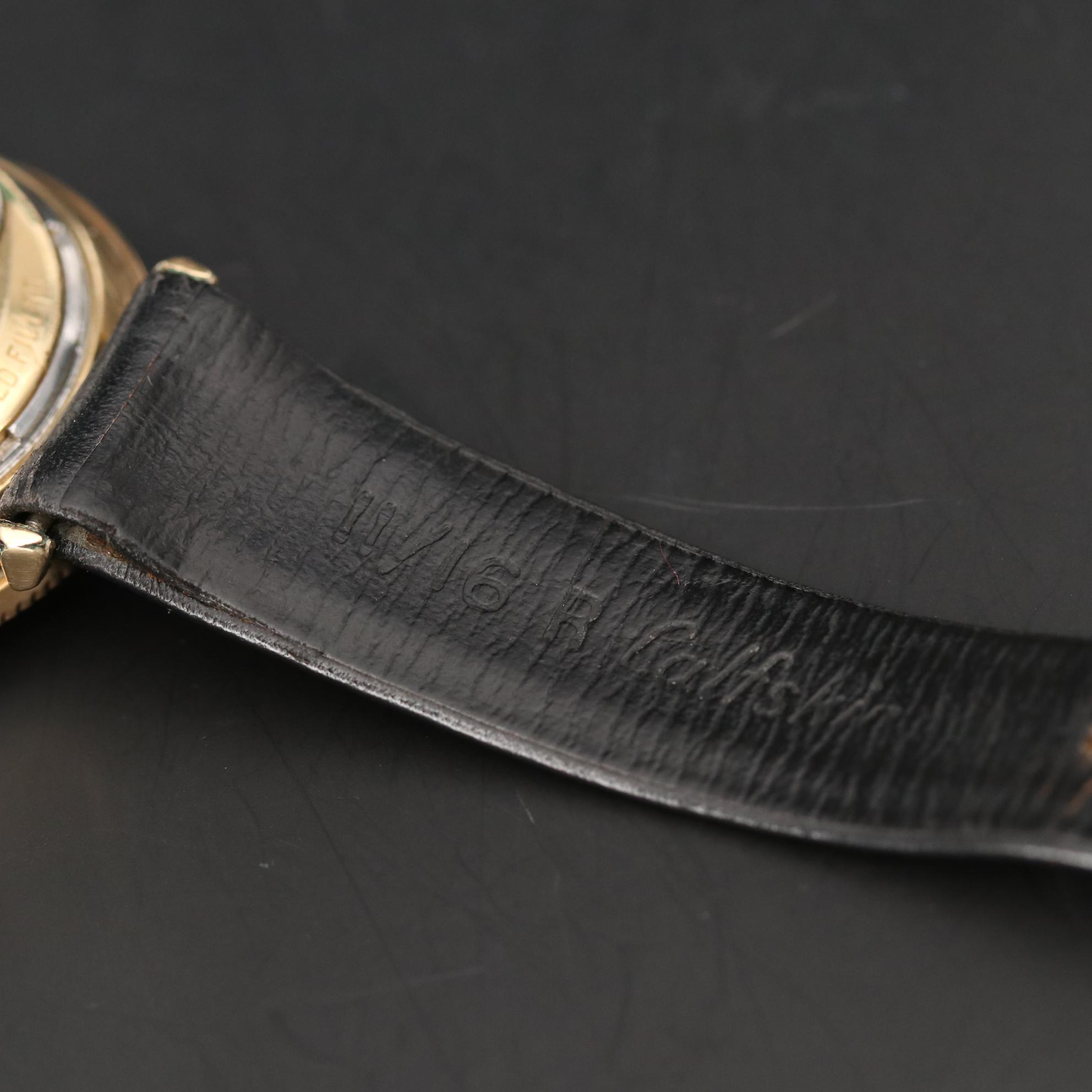 Vintage Bulova Accutron Astronaut Gold Filled Tuning Fork Watch, Circa 1968