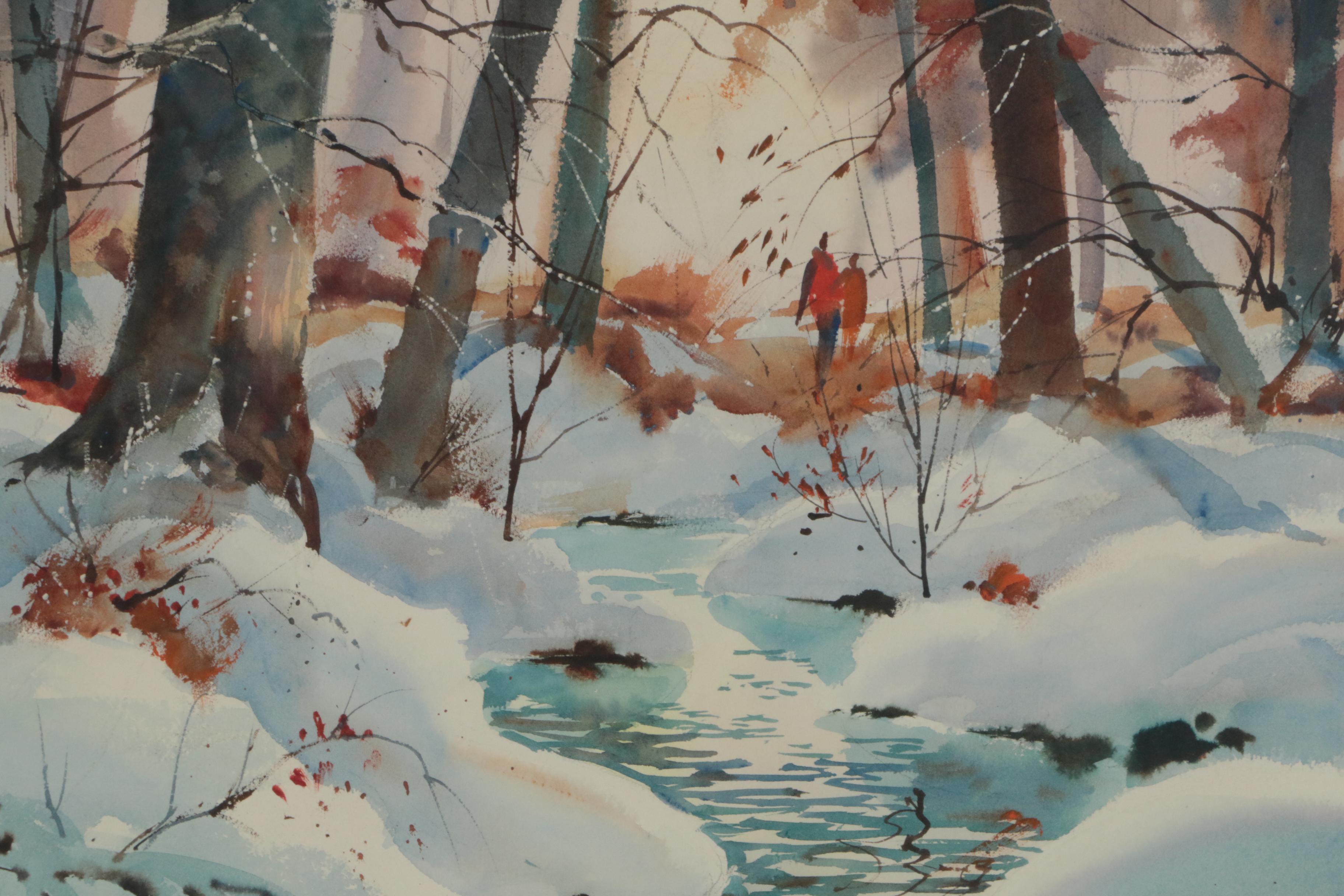 Keith Spears Jr. Watercolor Painting