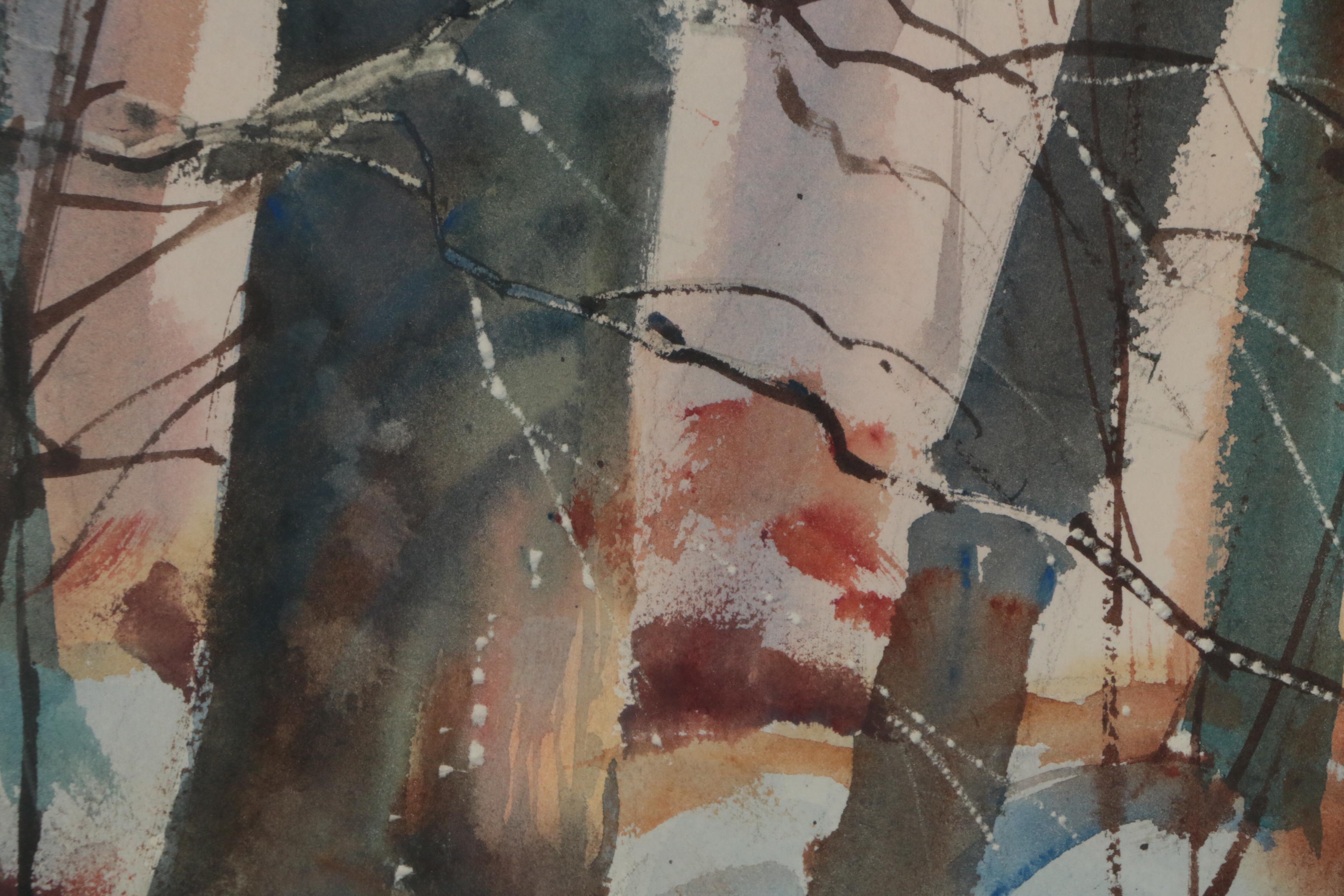 Keith Spears Jr. Watercolor Painting