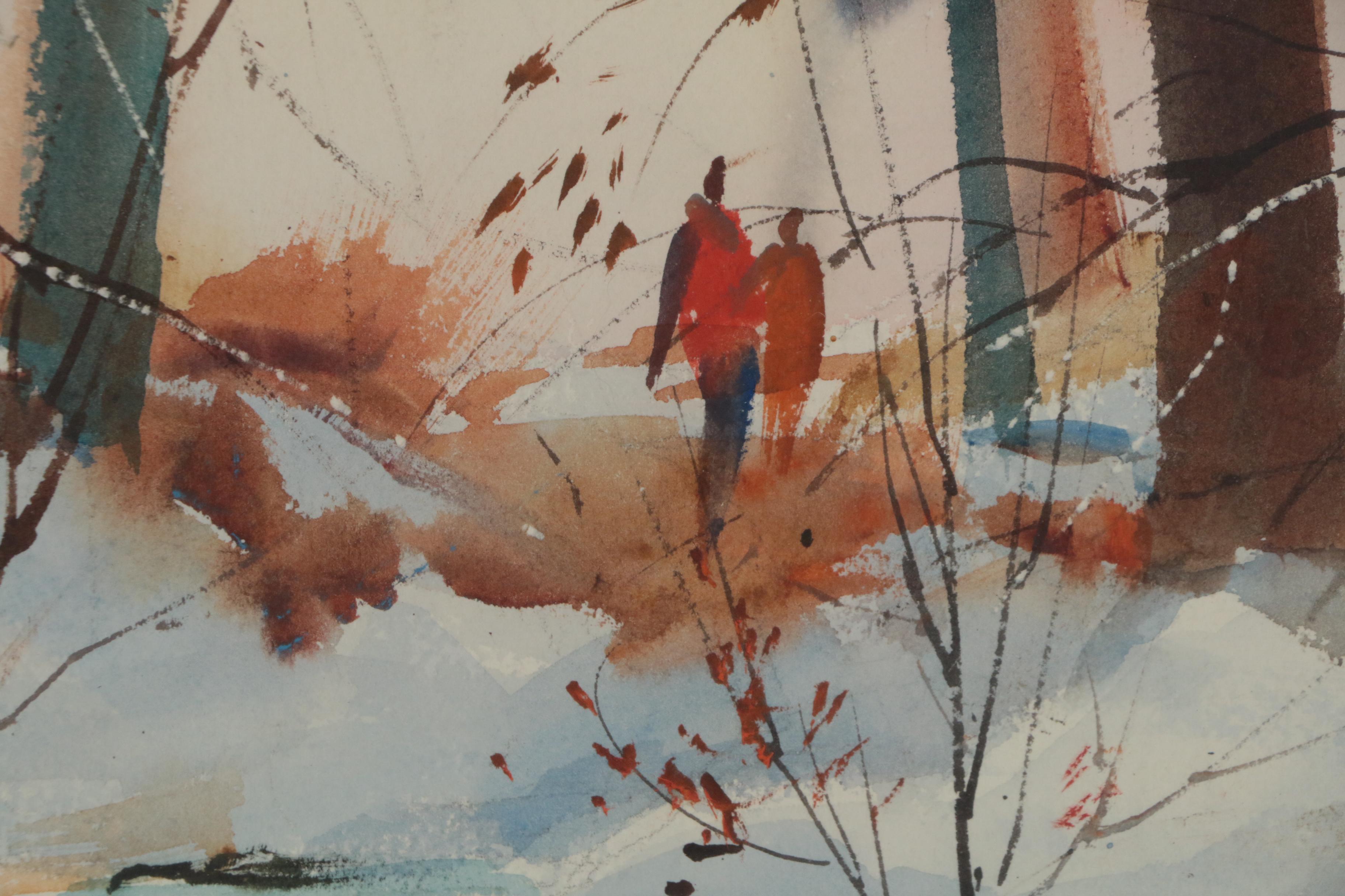 Keith Spears Jr. Watercolor Painting